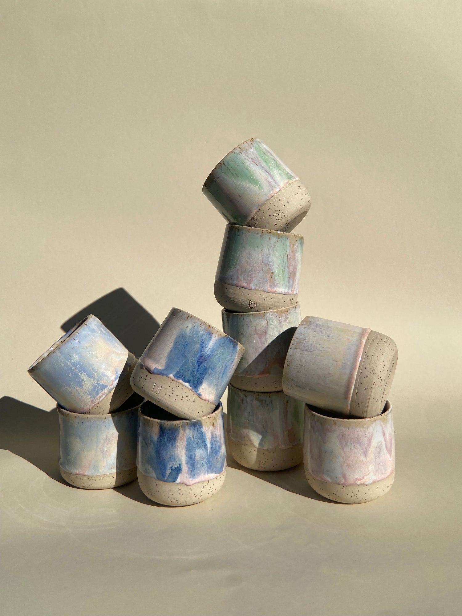 Keramik Becher Bestseller Studio Moki Kandinksy Sunset William Icecream online kaufen