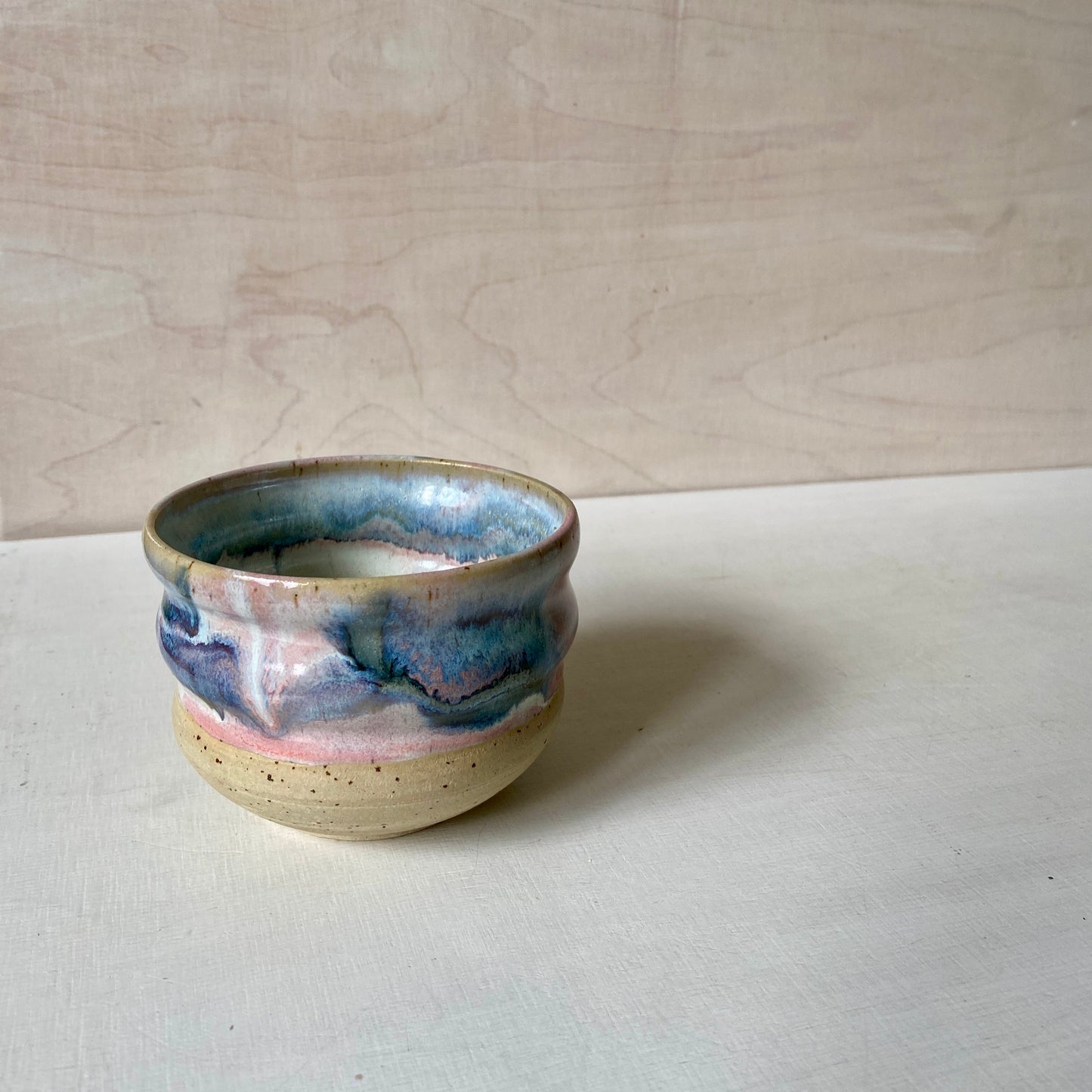 Arktis Matcha Keramik Schale handgefertigt Studio Moki