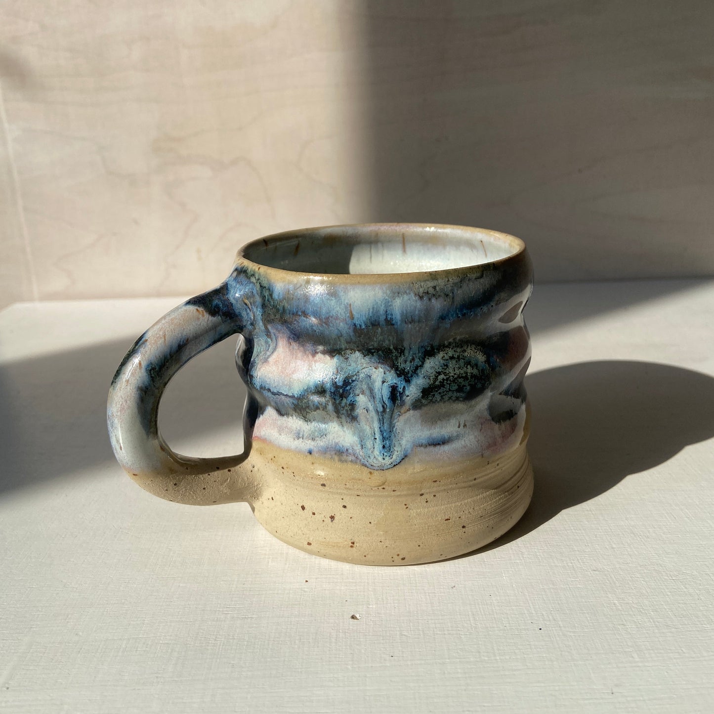 Handgefertigt Keramik Arktis Wavie Tasse Studio Moki