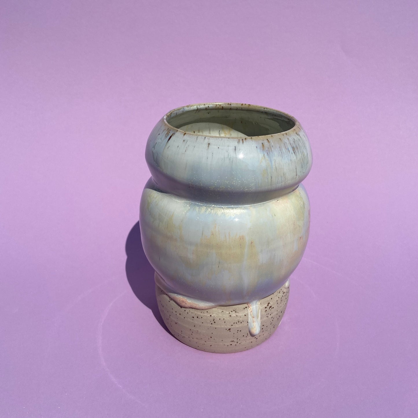 Bubble Vase Sunset Drippy