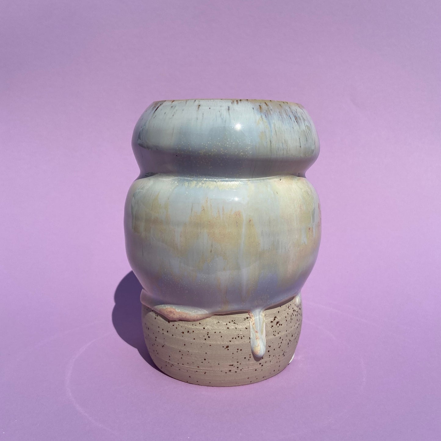 Bubble Vase Sunset Drippy