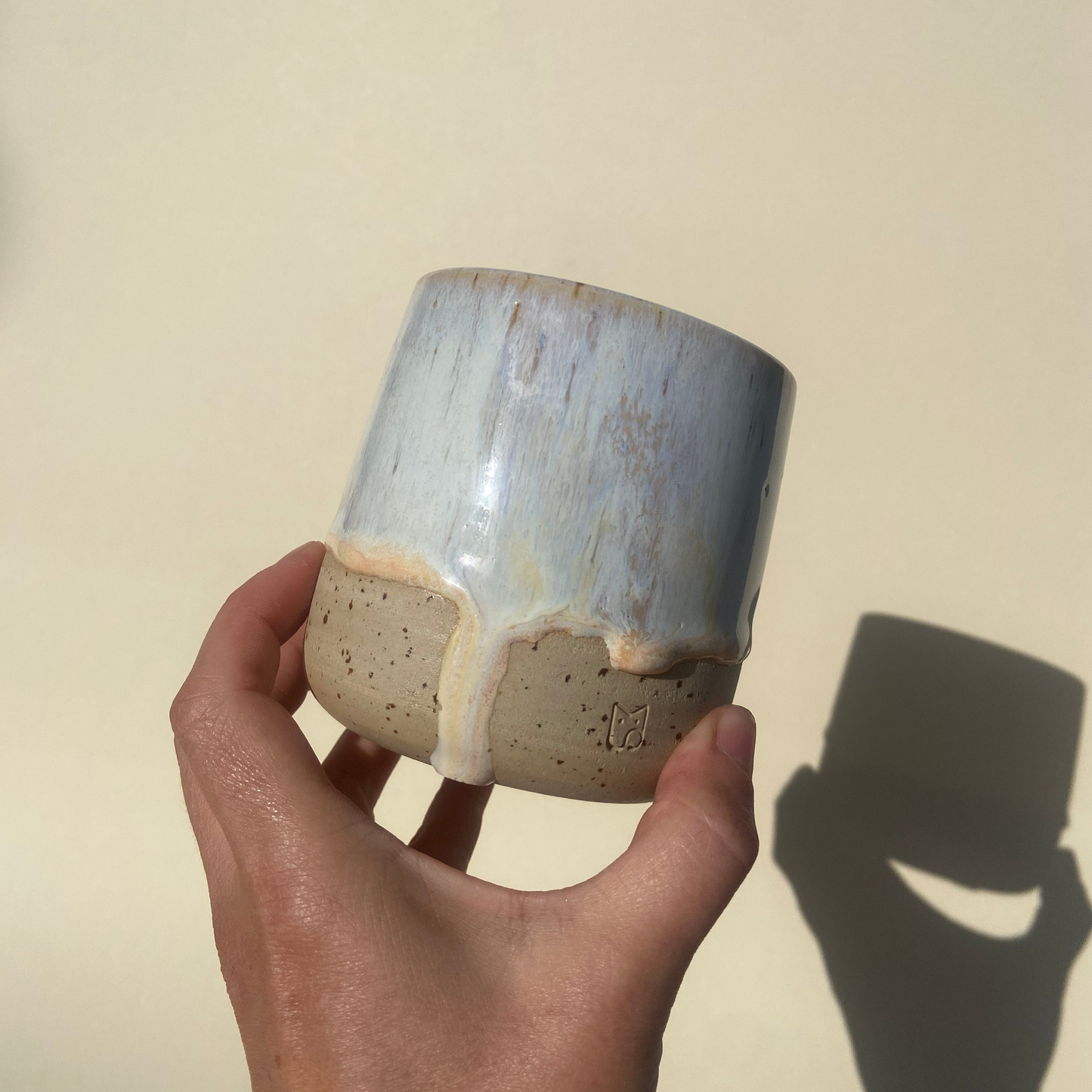 Drippy Peachy Keramik Becher Studio Moki