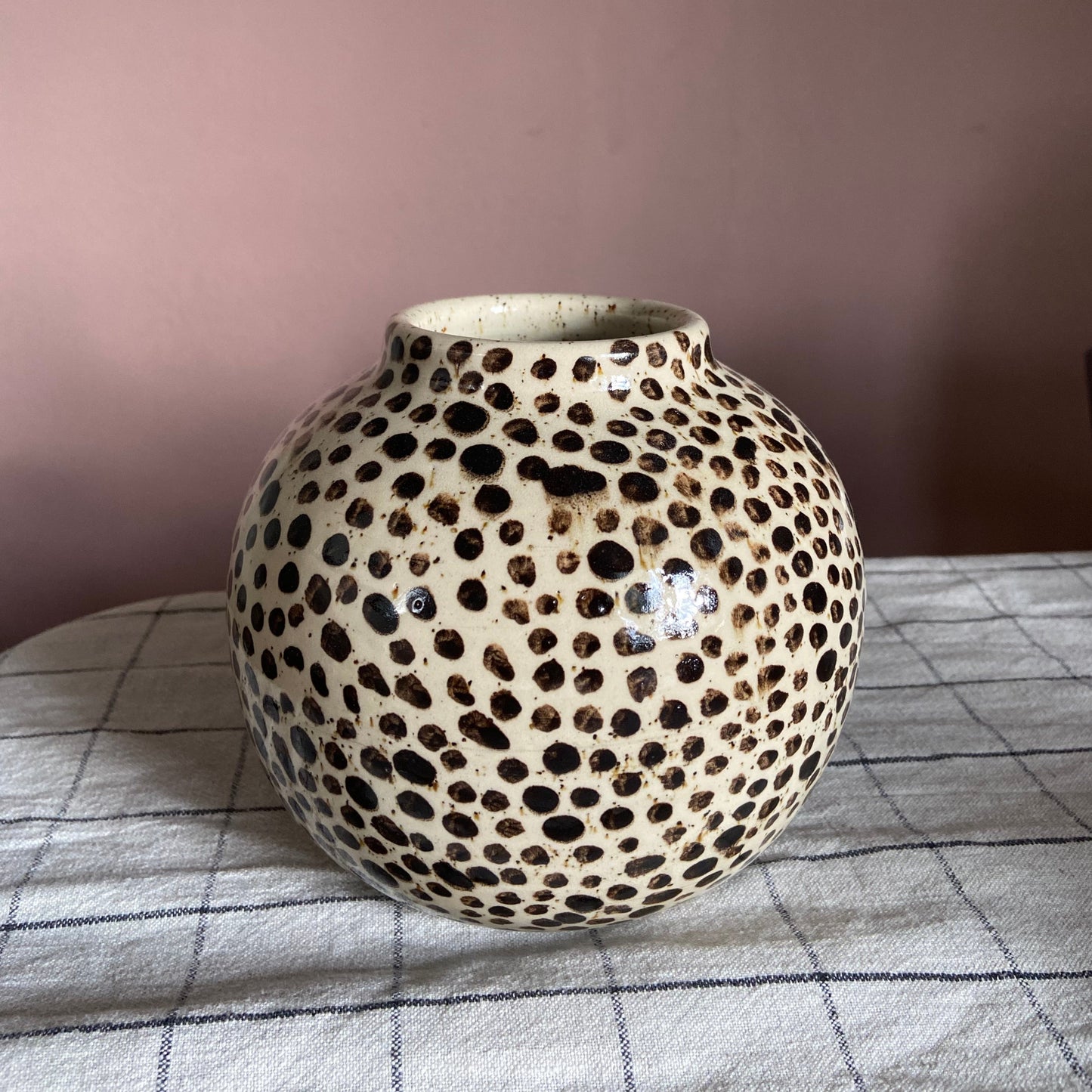 Kugelvase Keramik Kleiner Onkel Studio Moki