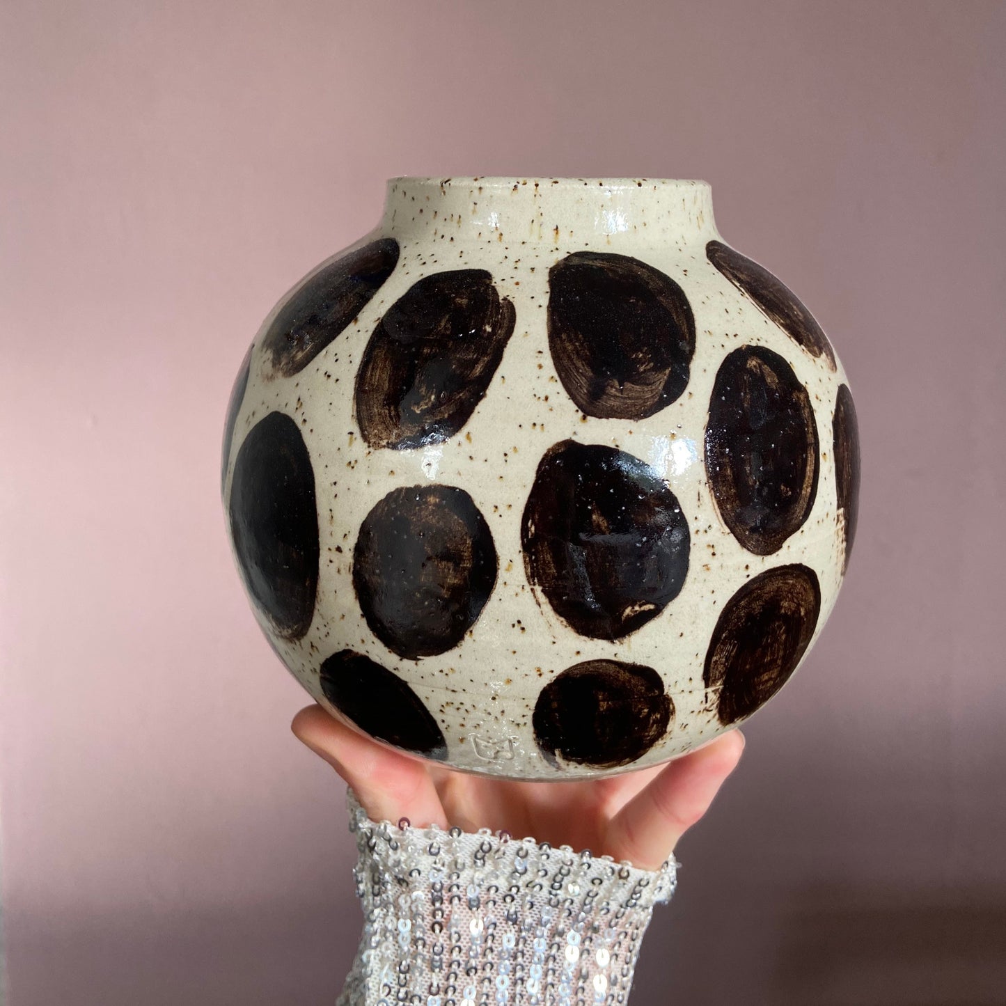Kugelvase Polka Maxi Dot Studio Moki