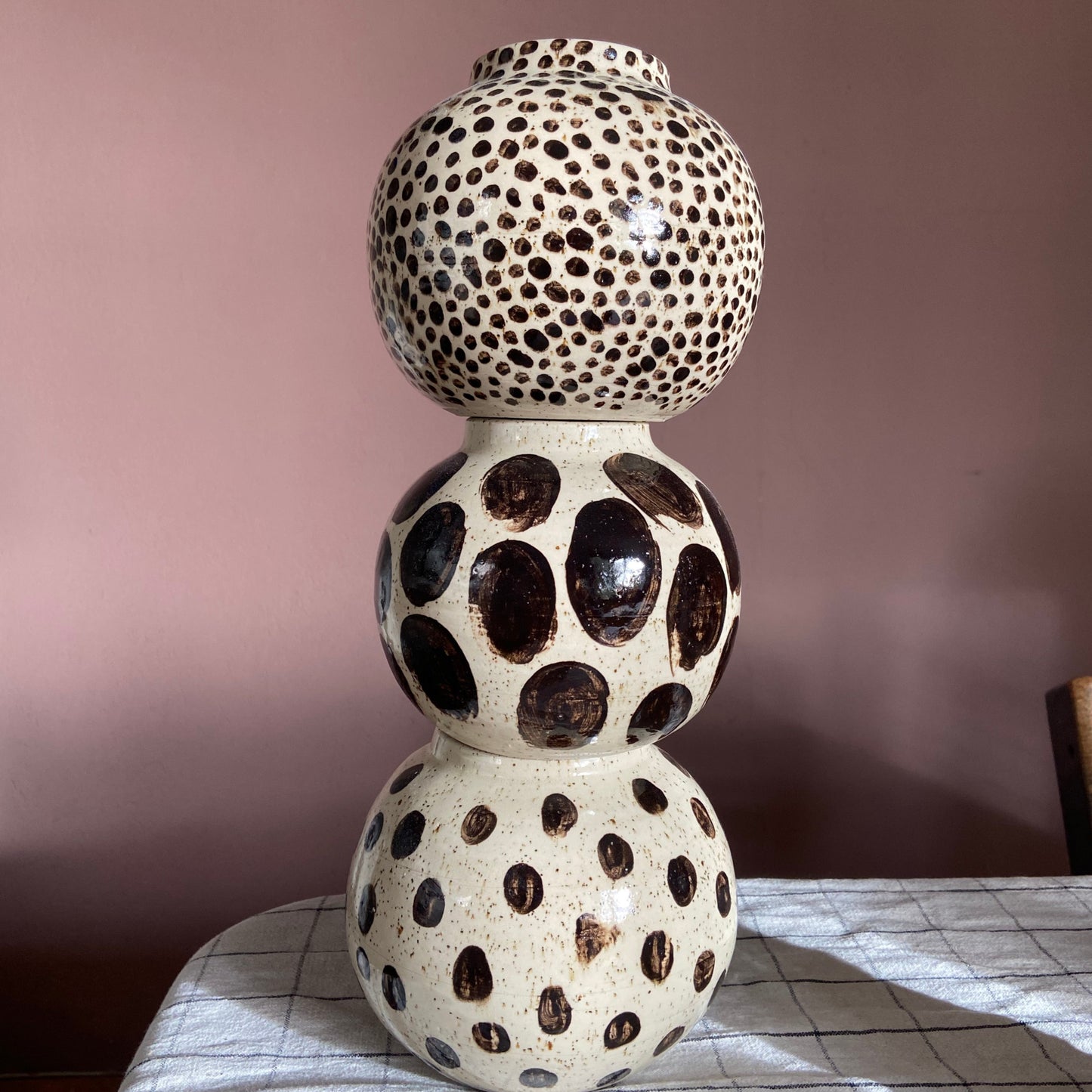 Kugelvase Midi Dot Turm