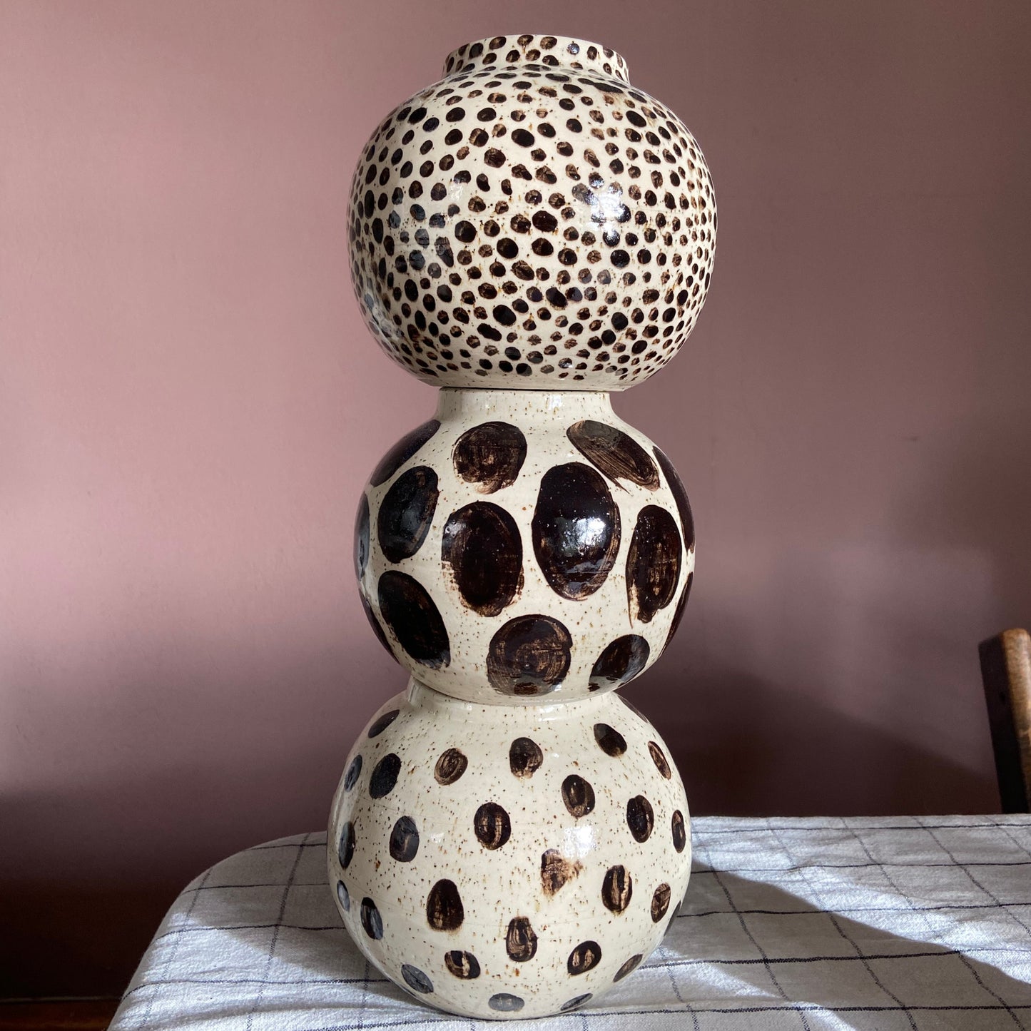Kugelvase Polka Maxi Dot Studio Moki