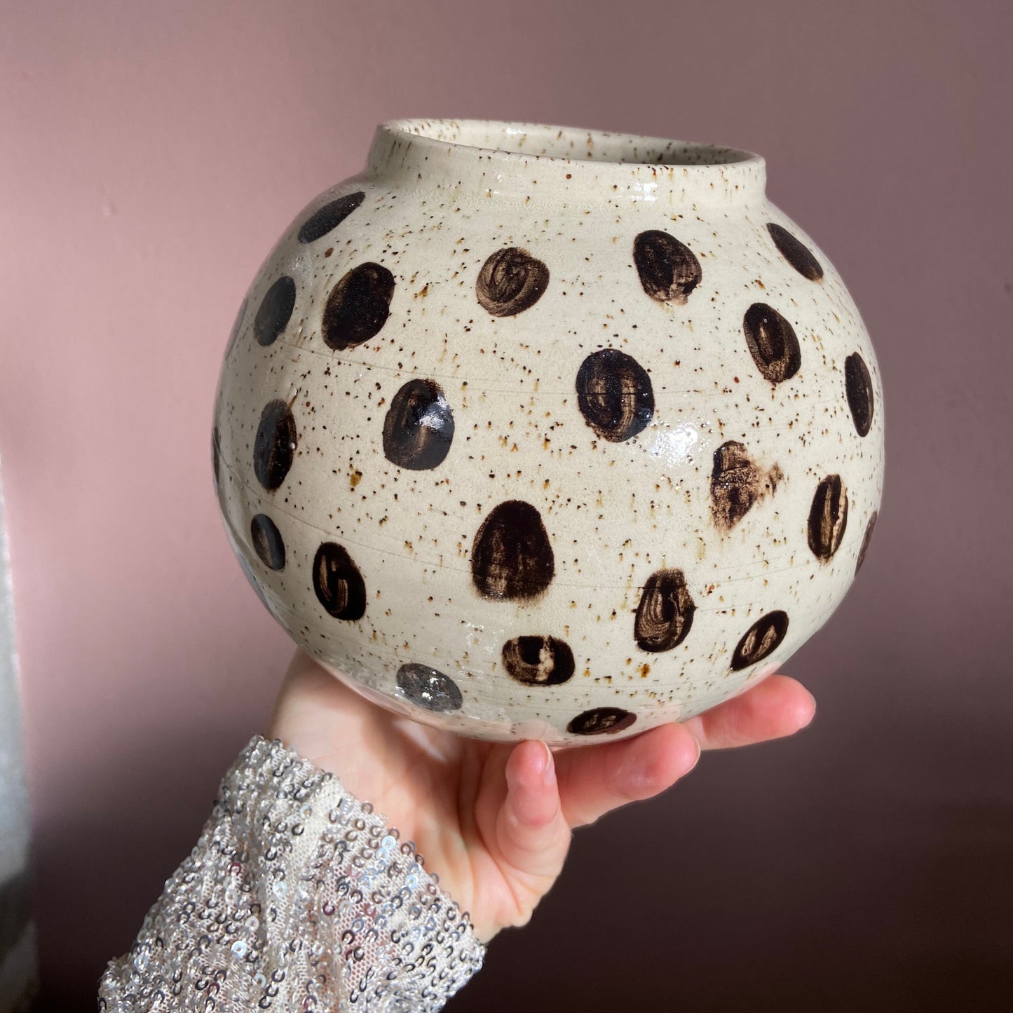 Kugelvase Midi Dot