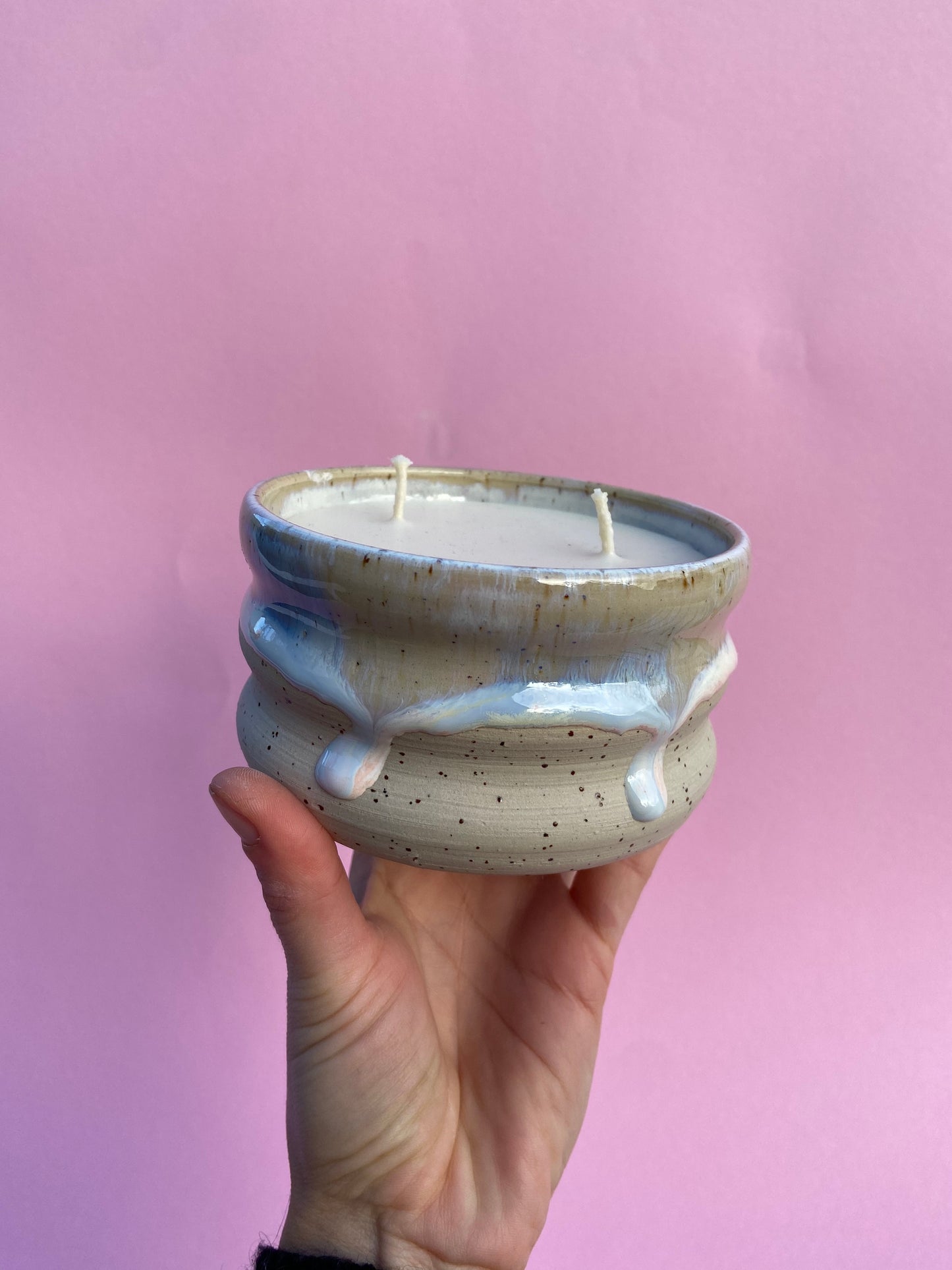 Never Ending Keramikkerze Wavie Bowl Icecream