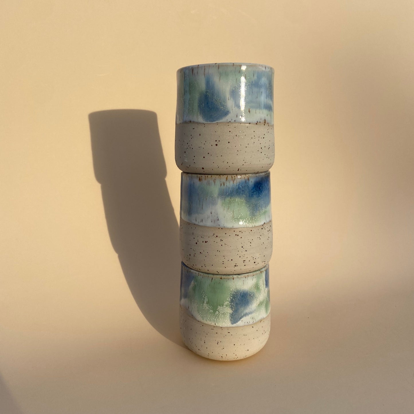 Ocean Becher Keramik Kaffee Studio Moki