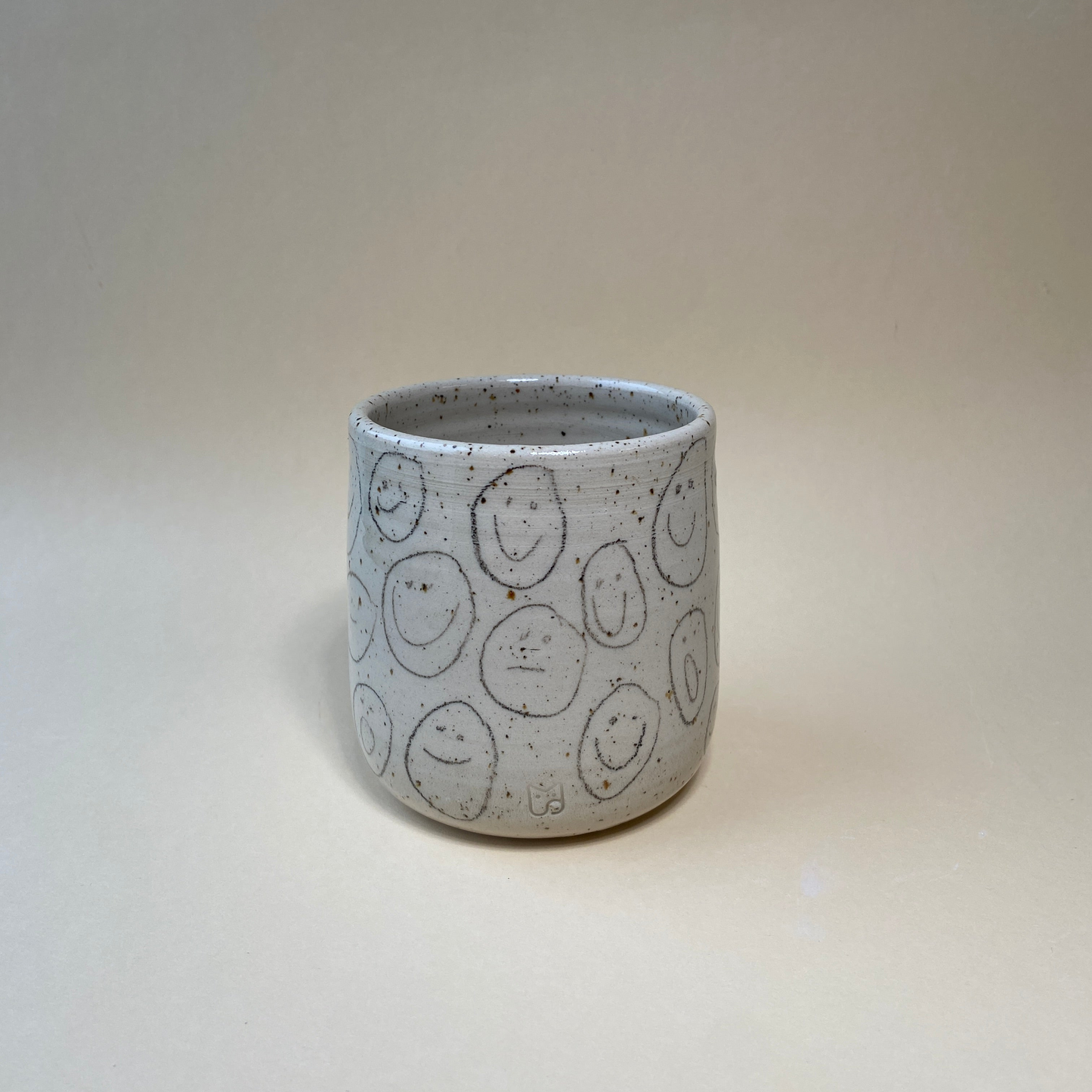 Smiley Keramik Becher