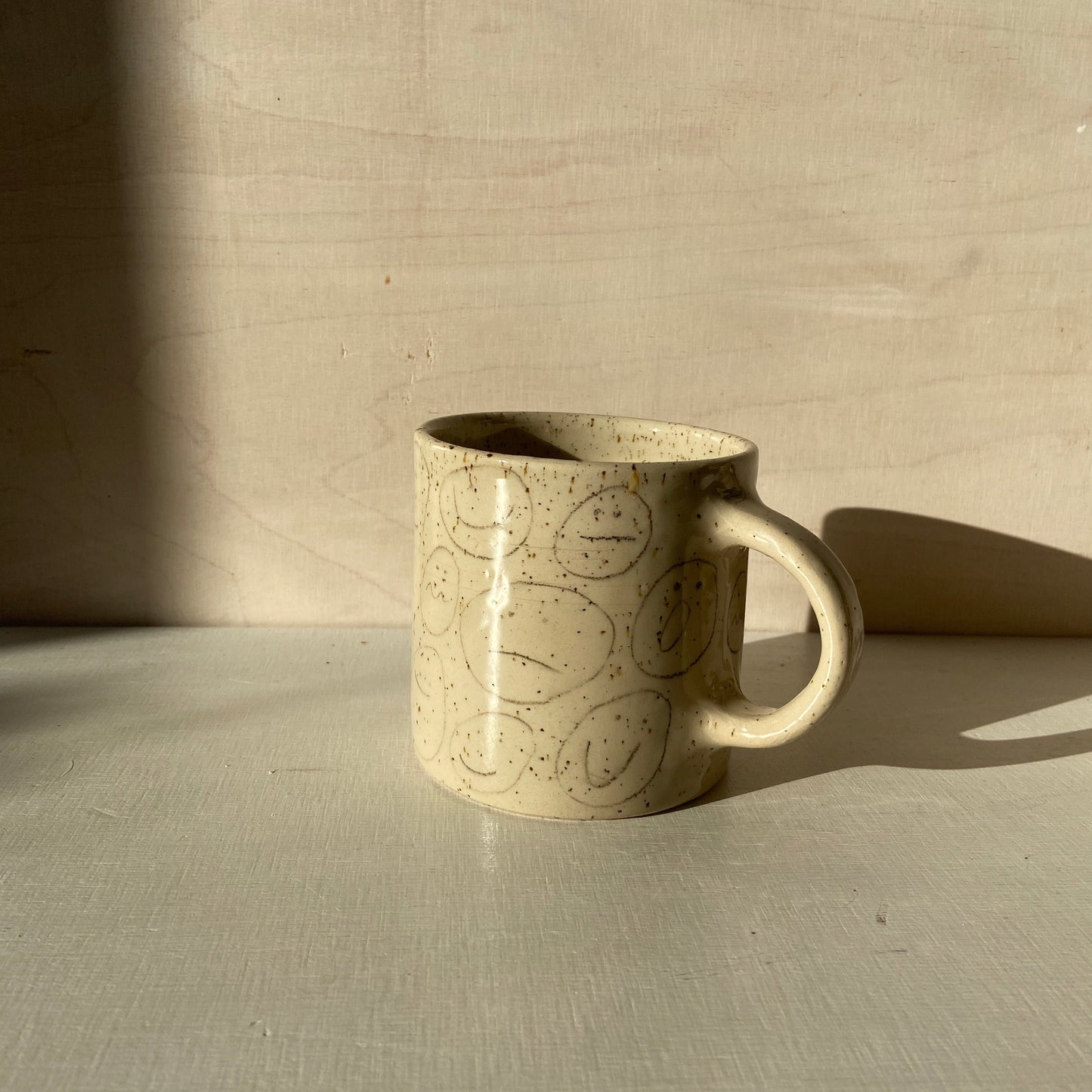 Smilley Tasse Keramik Studio Moki