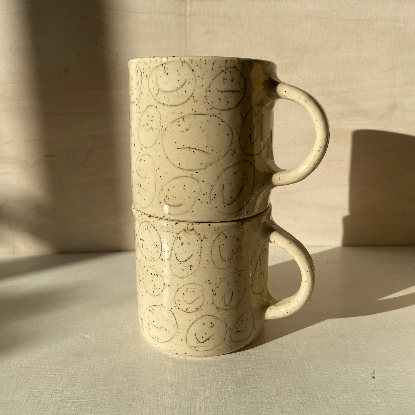 Smilley Tasse Keramik Studio Moki