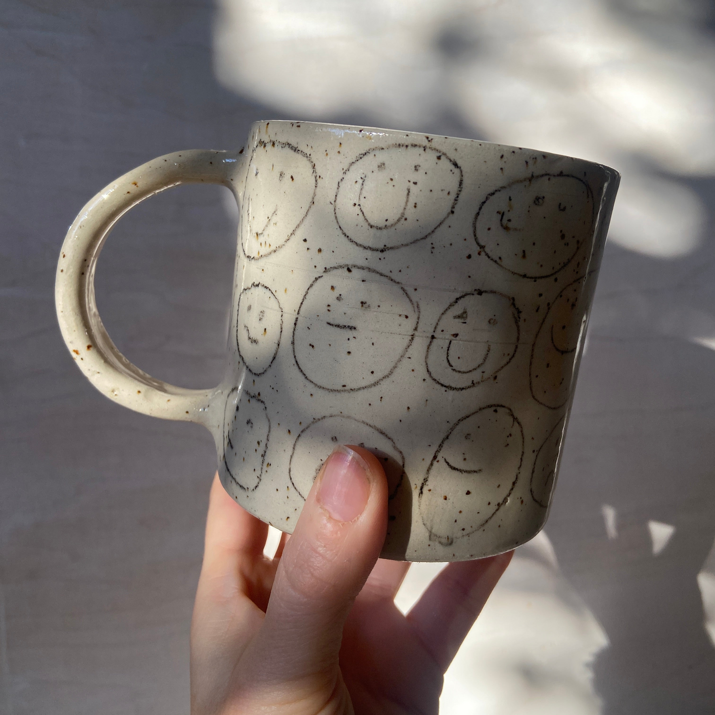 Smilley Tasse Keramik Studio Moki