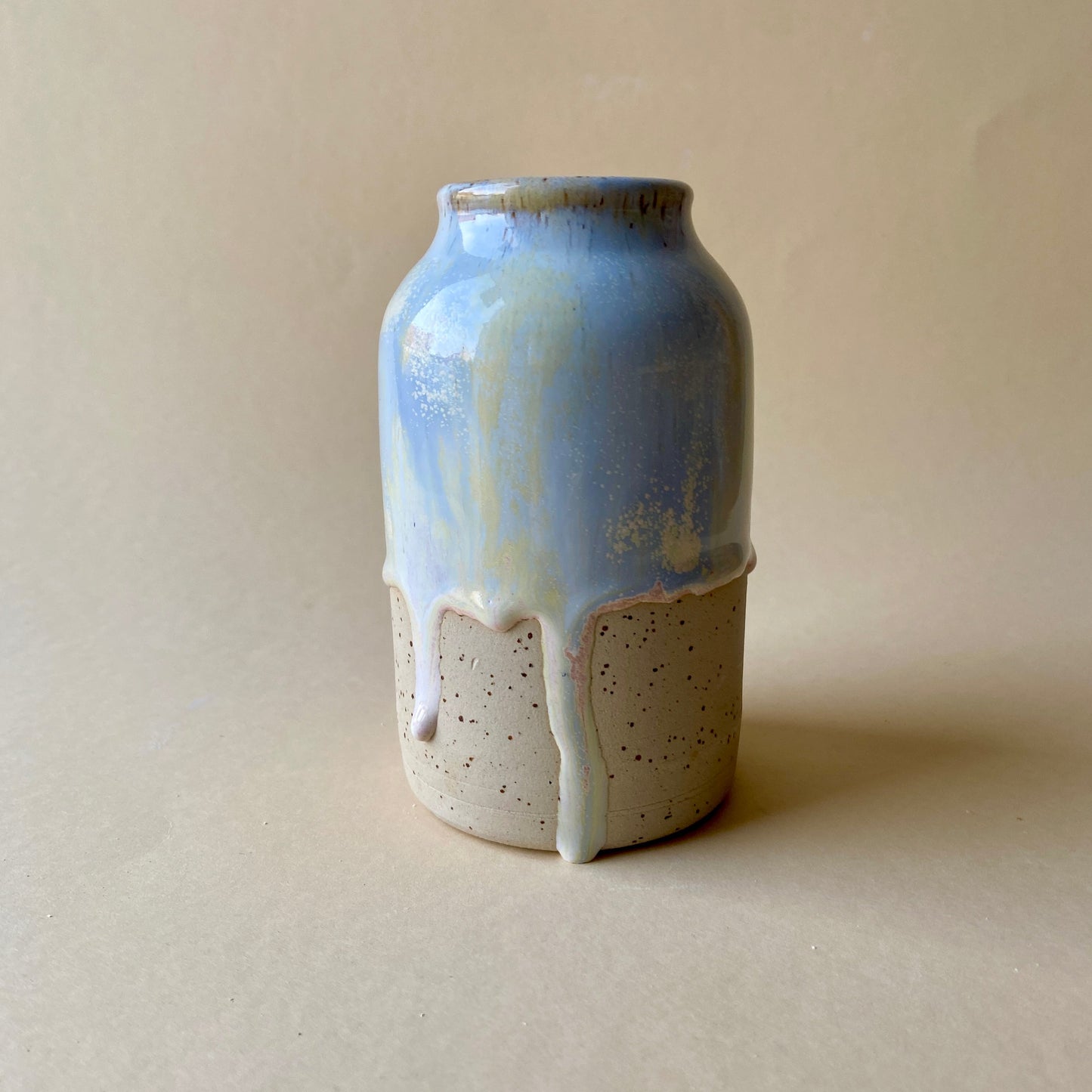 Sunset Drippy Vase