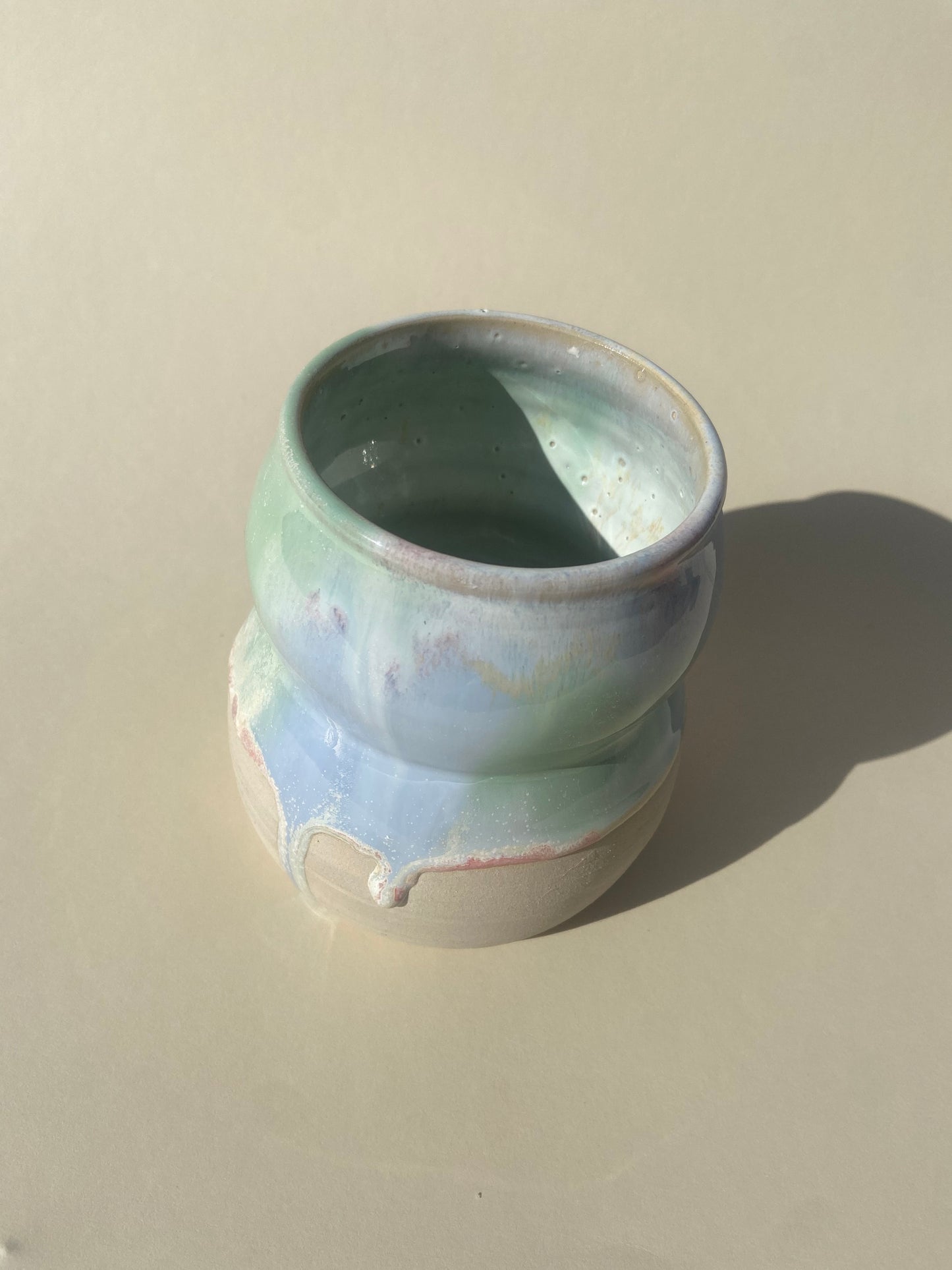 Drippy Bubble Keramik Vase Universe