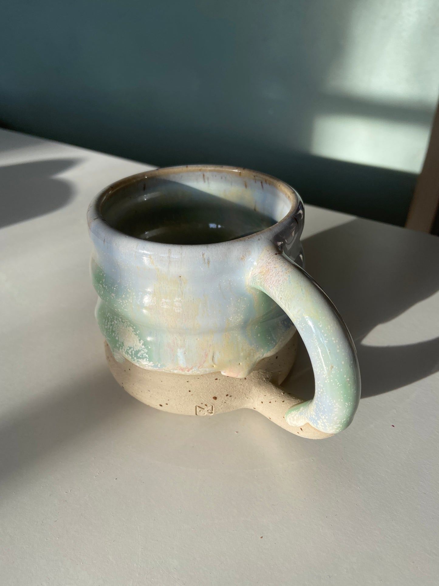 Keramik Wavie Tee- und Kaffeetasse Unicorn