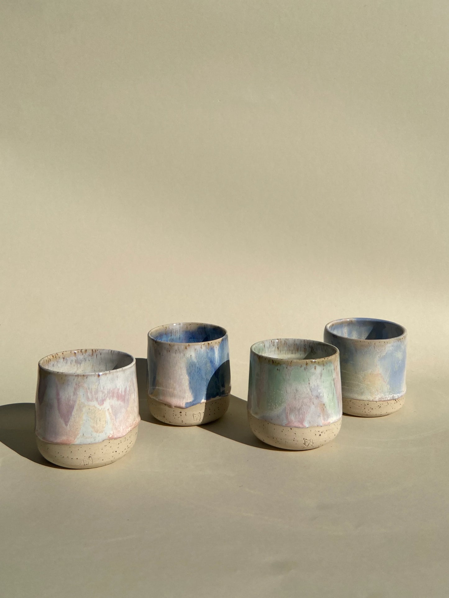 Keramikbecher Kaffee Tee Icecream Kandinsky William Sunset Studio Moki Handgefertigt Versandkostenfrei ab 100€