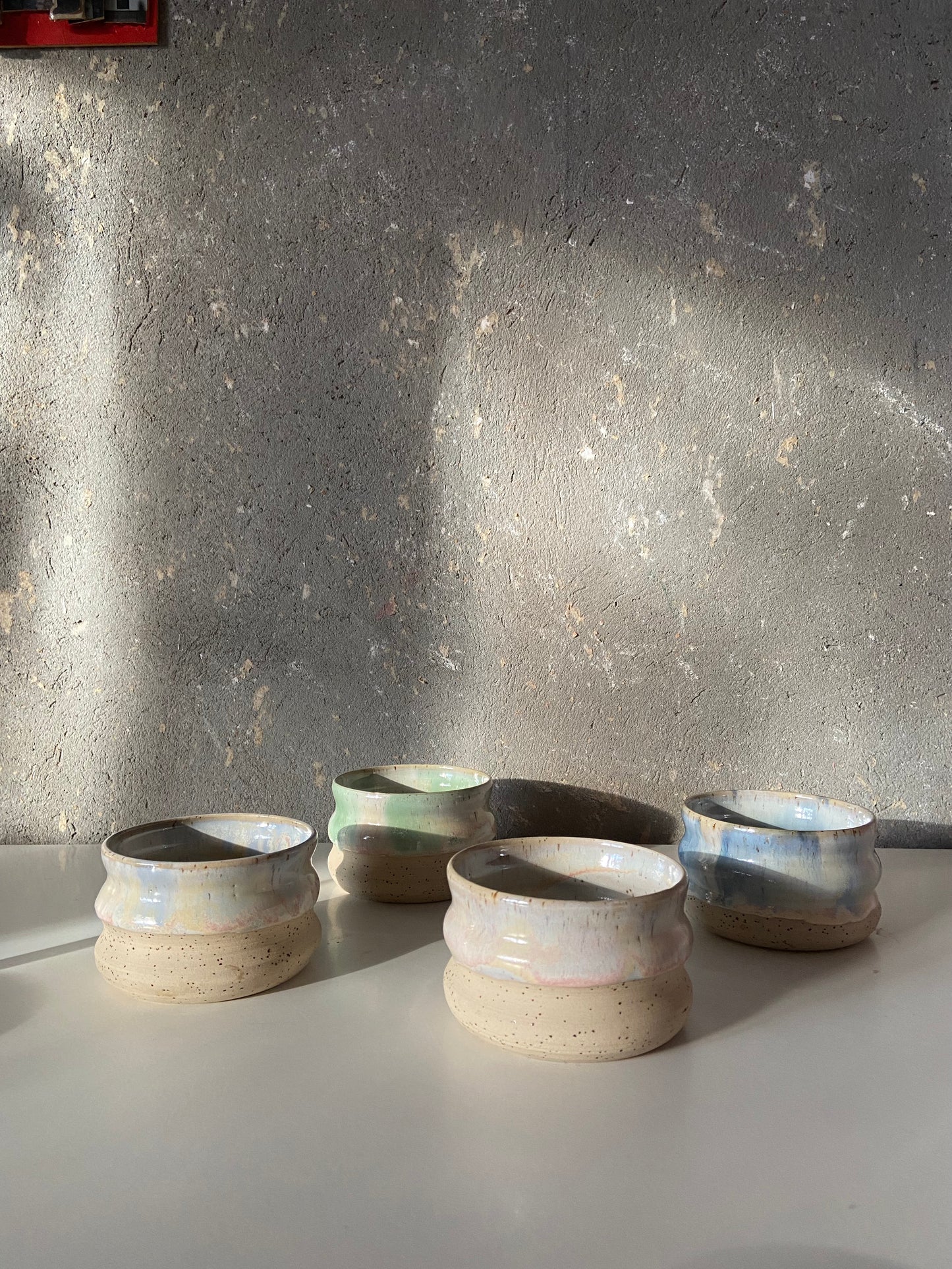 Keramik Matcha Schale Midi Sunset