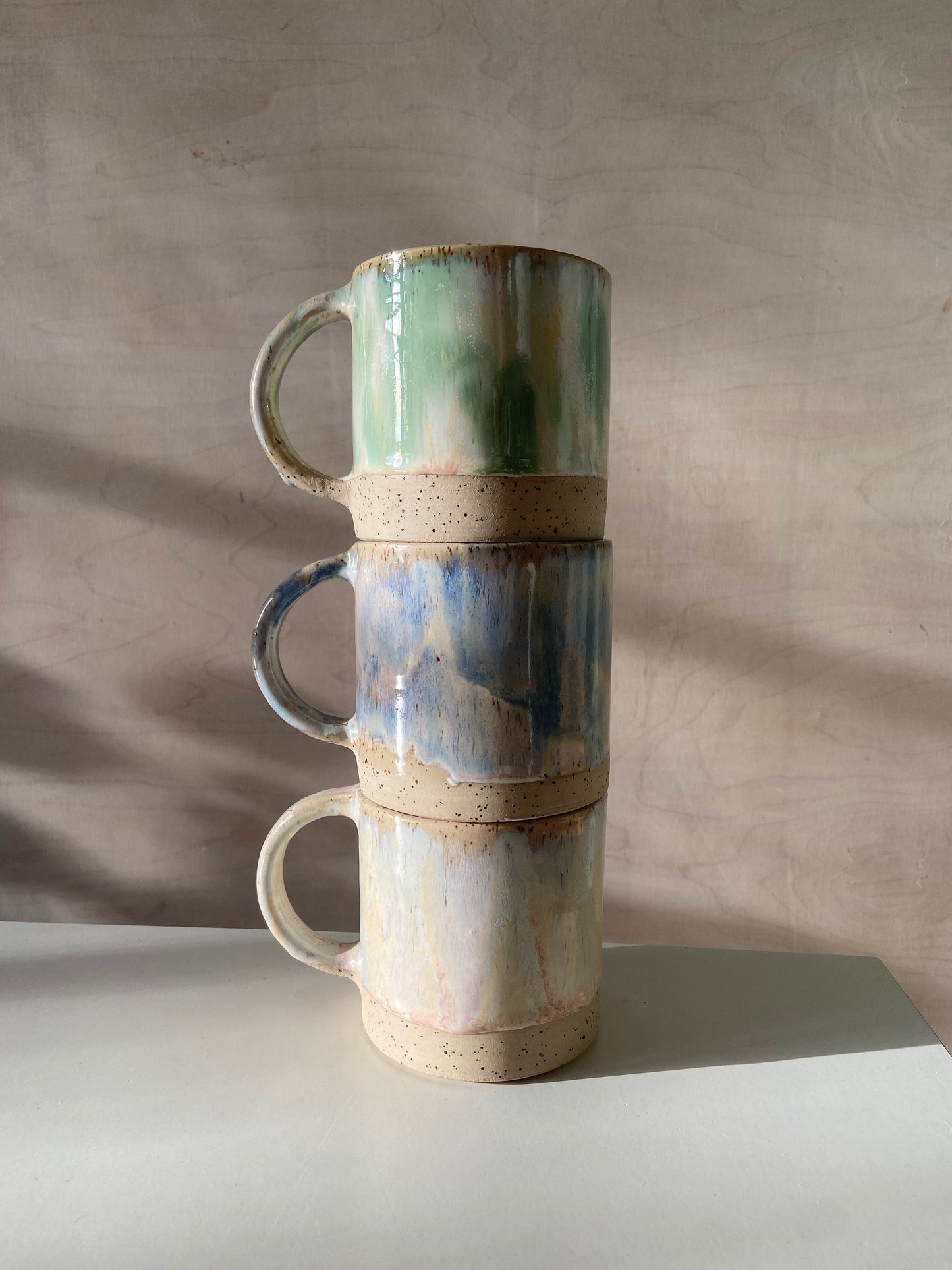 Keramik Tasse Henkel Icecream Kandinsky Sunset Studio Moki