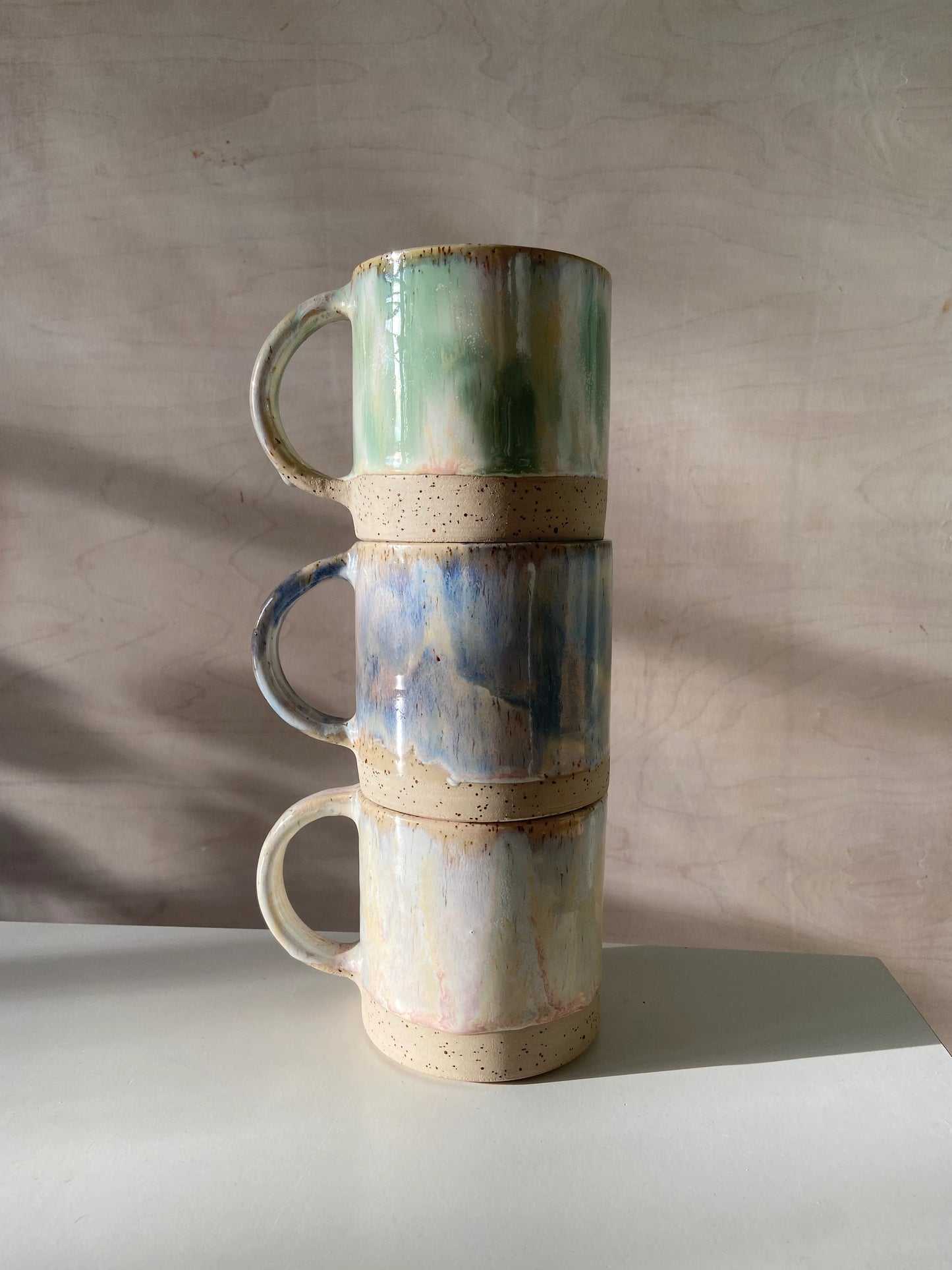 Keramik Tasse Henkel Icecream Kandinsky Sunset Studio Moki