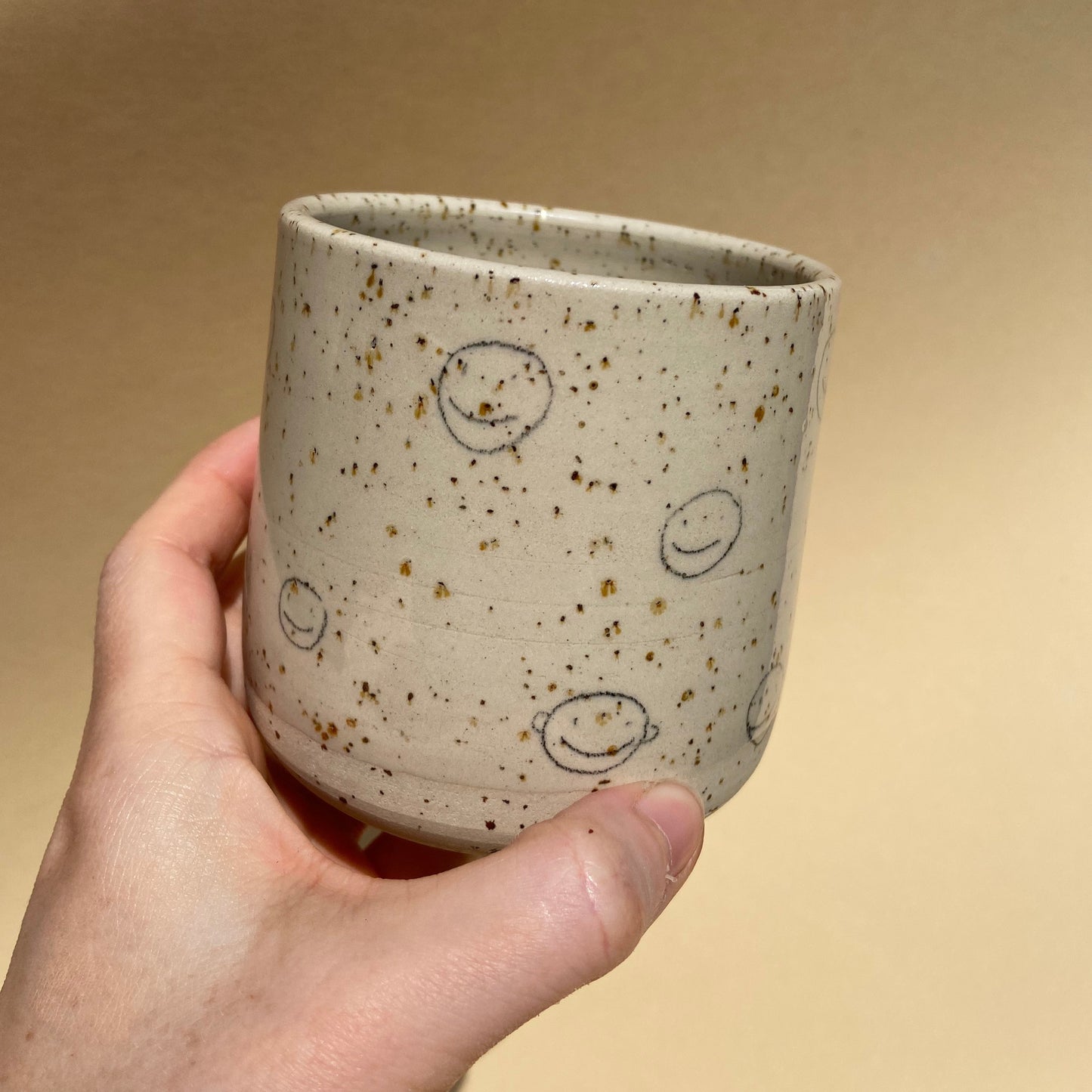 Smiley Keramik Becher