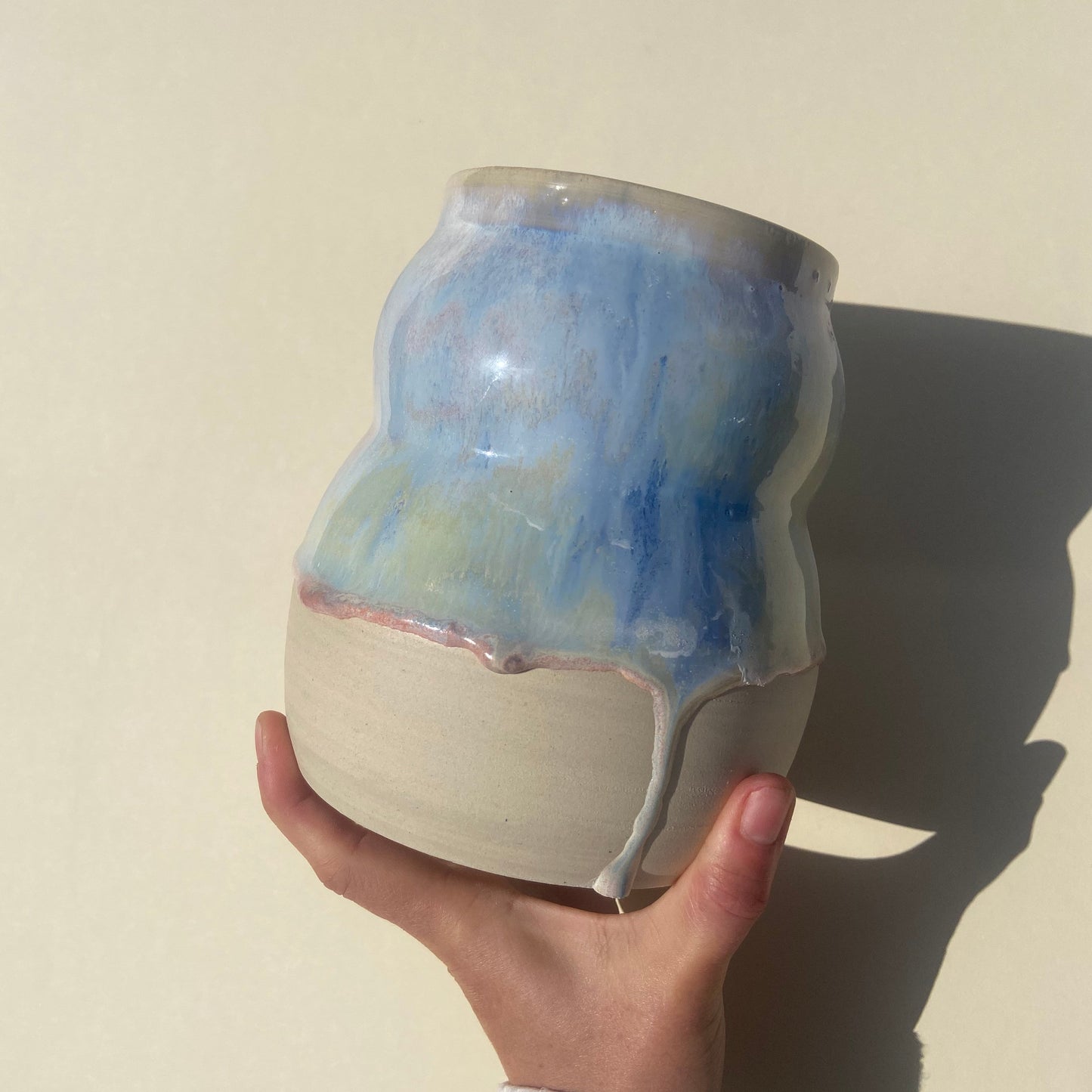 Bubble Kandinsky Vase Drippy Studio Moki Keramik Unikat
