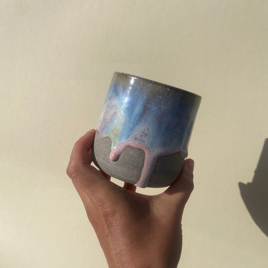 Drippy Universe Becher Studio Moki Kerami Unikat 