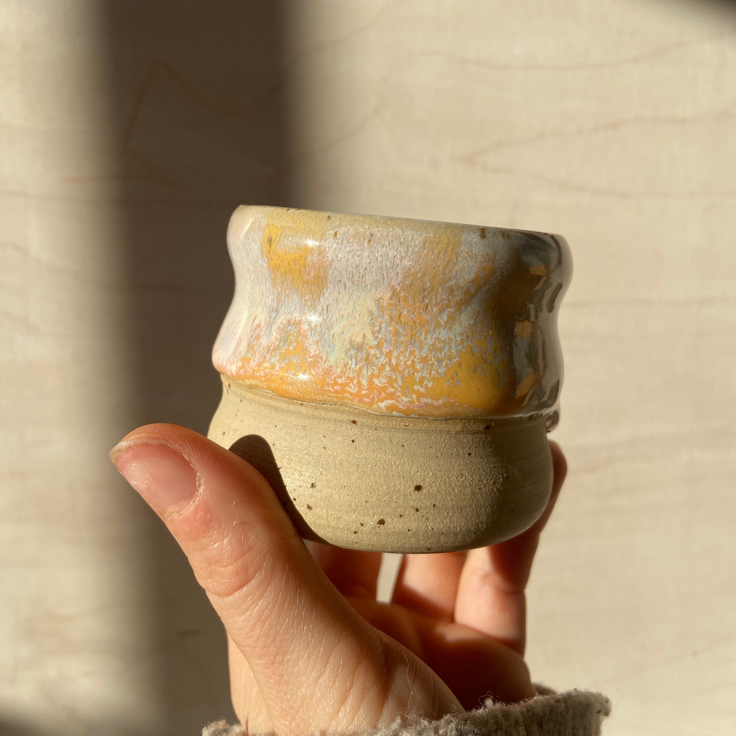 Espresso Wavie Peachy Keramik  Becher Studio Moki 