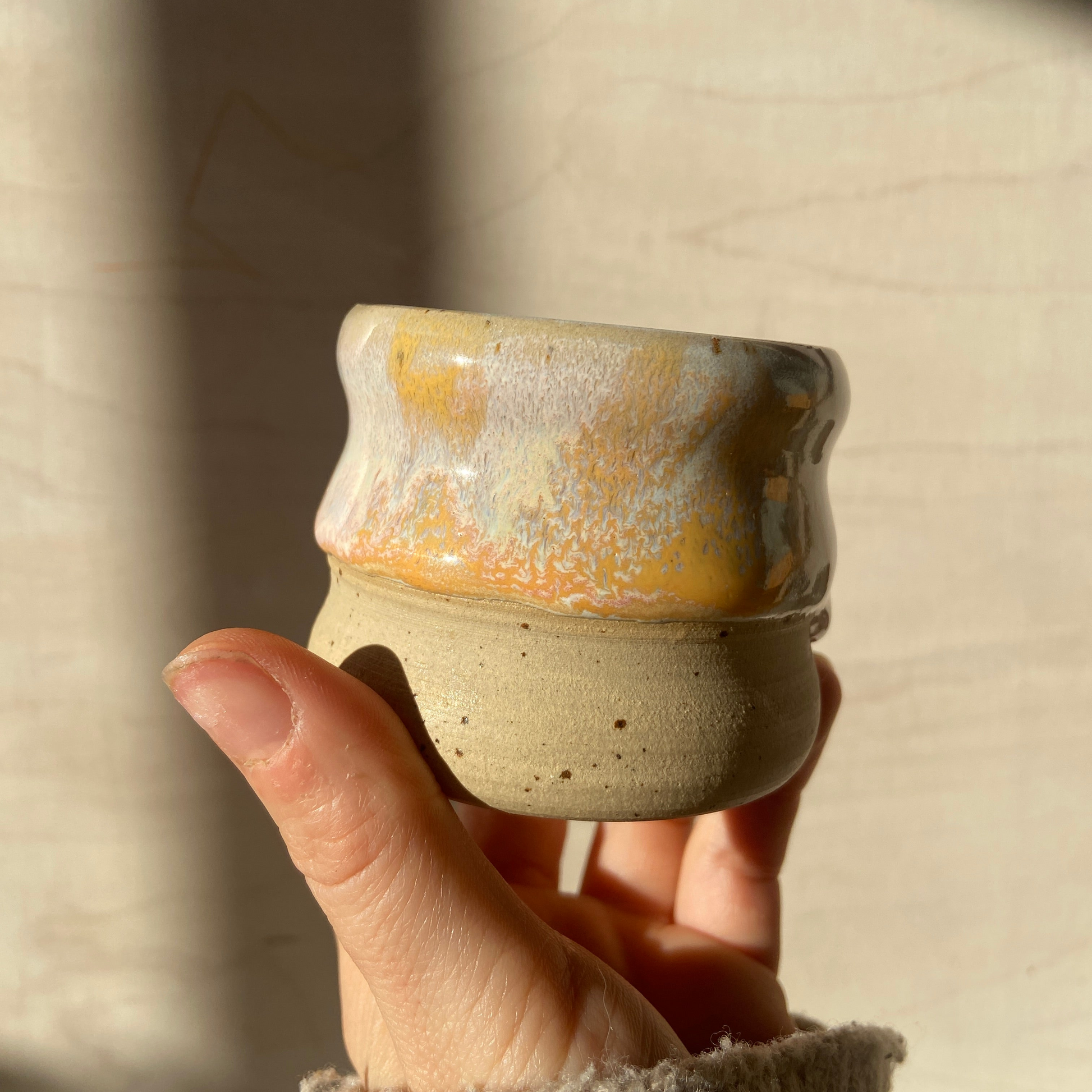 Espresso Wavie Peachy Keramik  Becher Studio Moki 