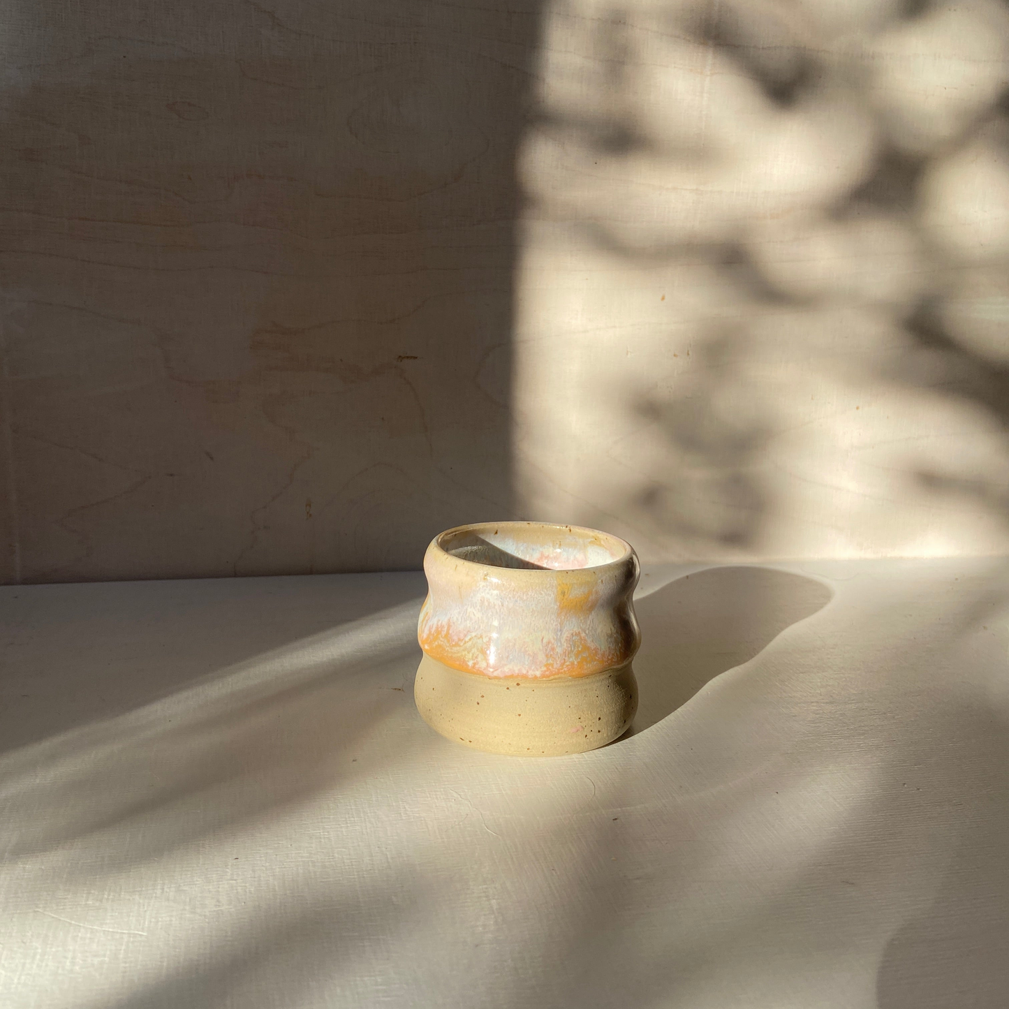 Espresso Wavie Peachy Keramik  Becher Studio Moki 