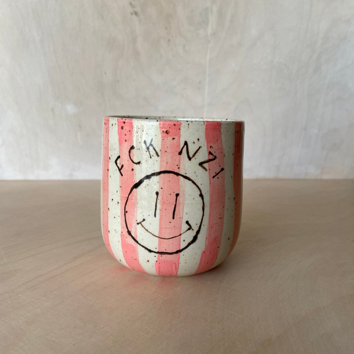 FCK NZI Becher Studio Moki Keramik 