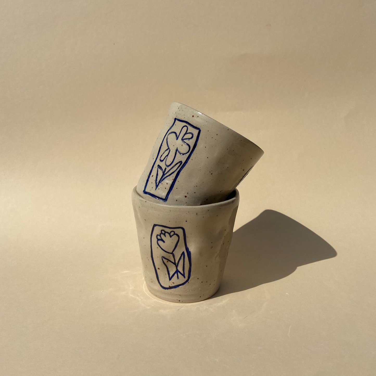 Fleur Keramik Becher Studio Moki 