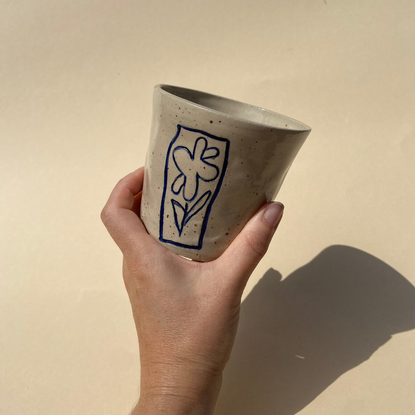 Fleur Keramik Becher Studio Moki 