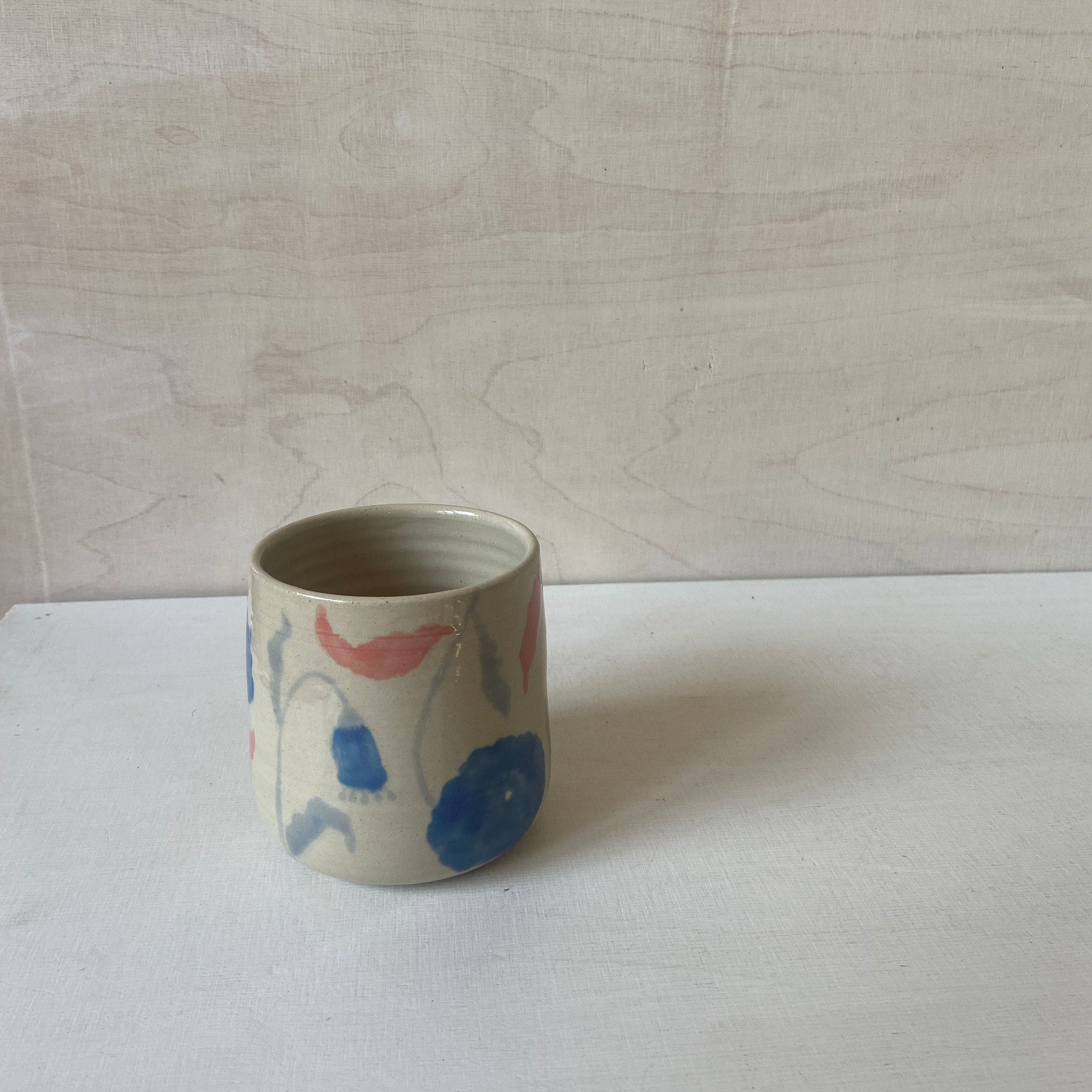 Flora Becher Keramik Handgefertigt Studio Moki.