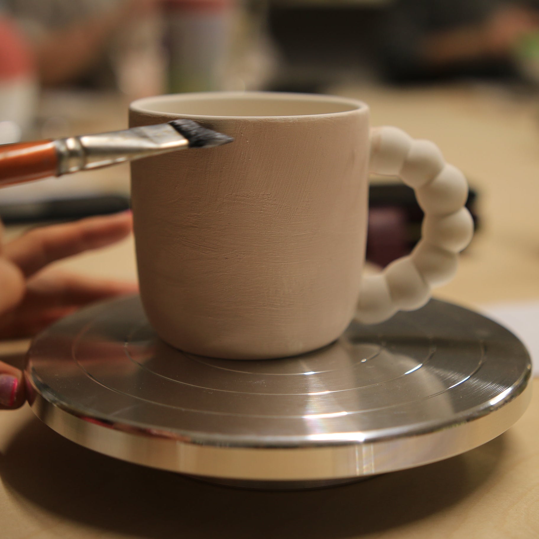 Keramik Bemalen Studio Moki Saalow Am MellenseeToepferkurs