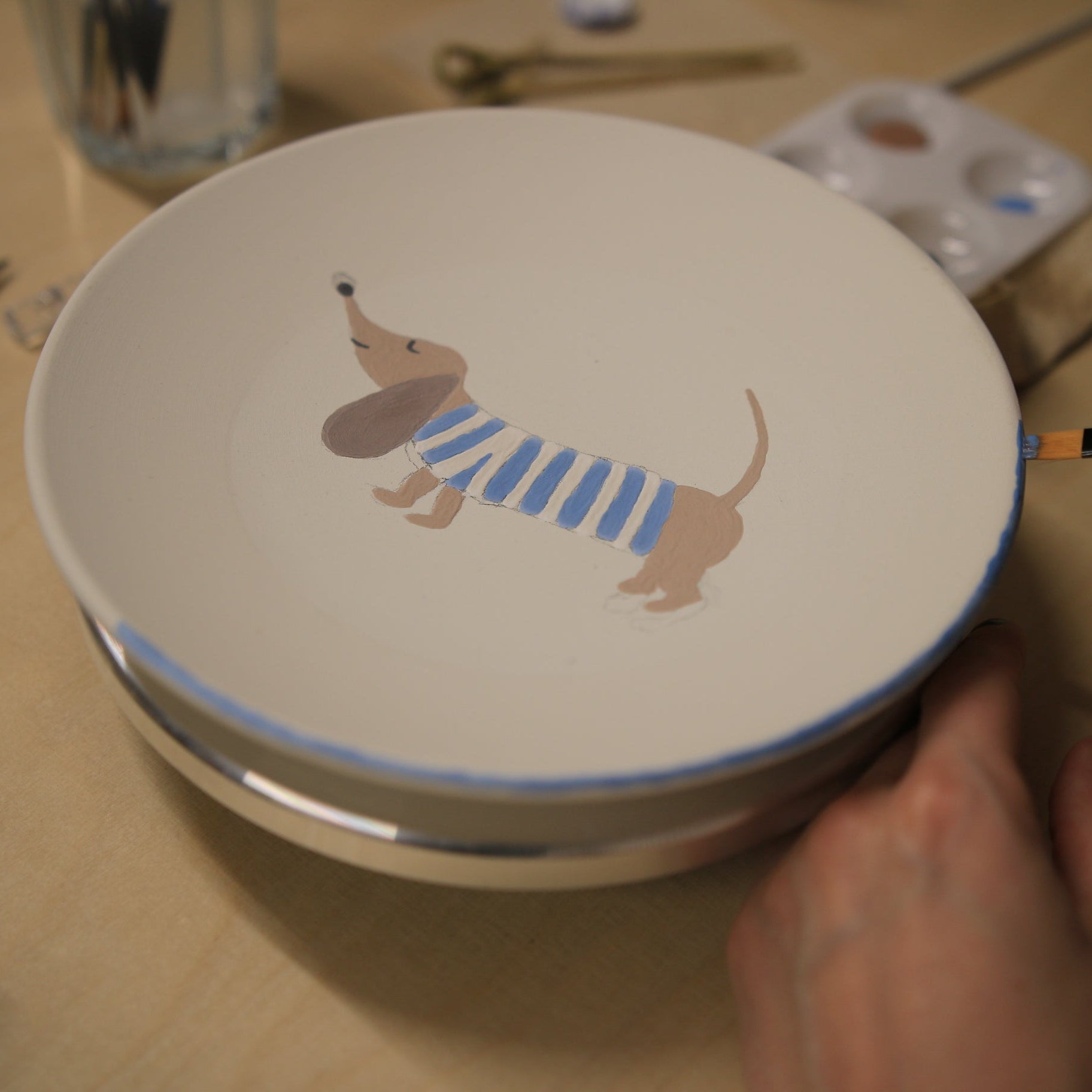 Keramik Bemalen Studio Moki Saalow Am MellenseeToepferkurs