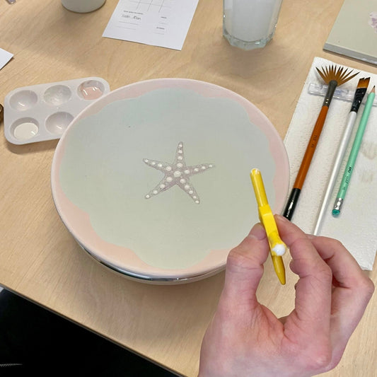 Keramik bemalen After Work Studio Moki Teltow Flaeming