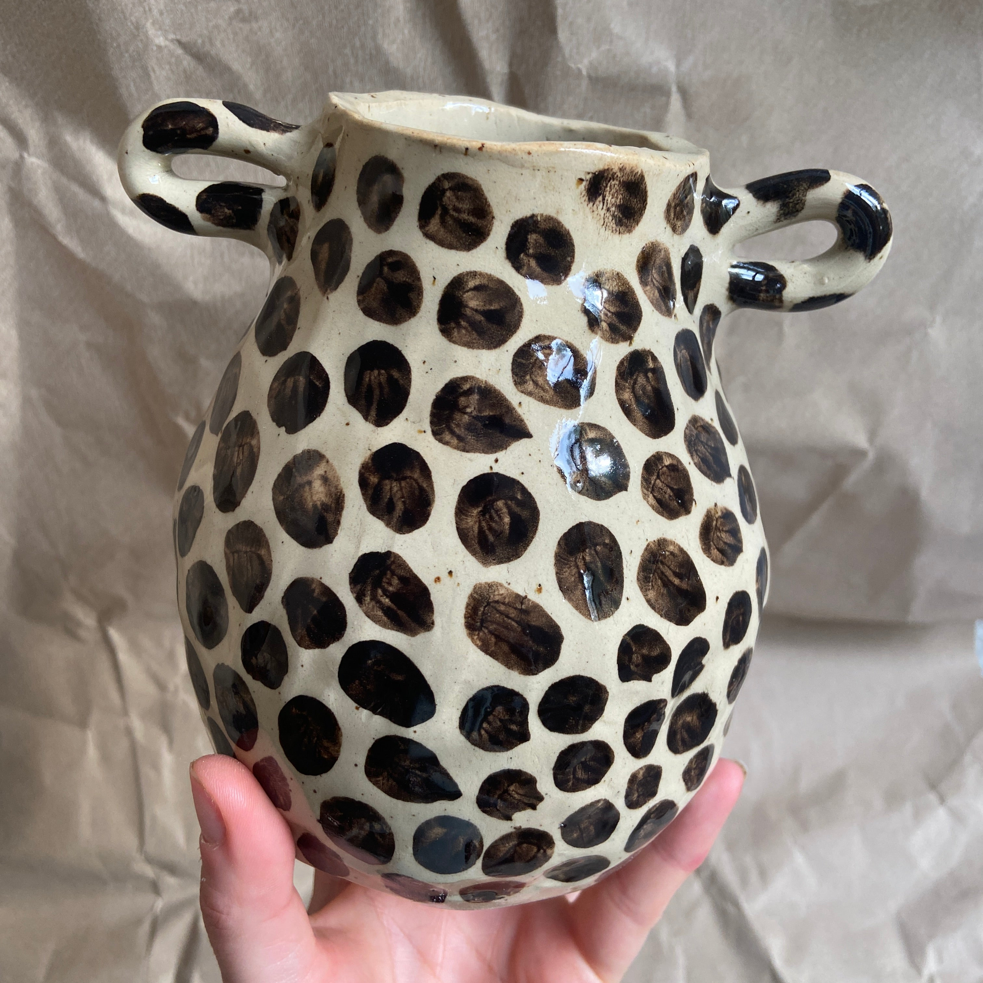 Mini Polka Dot Vase Fritzi Studio Moki 