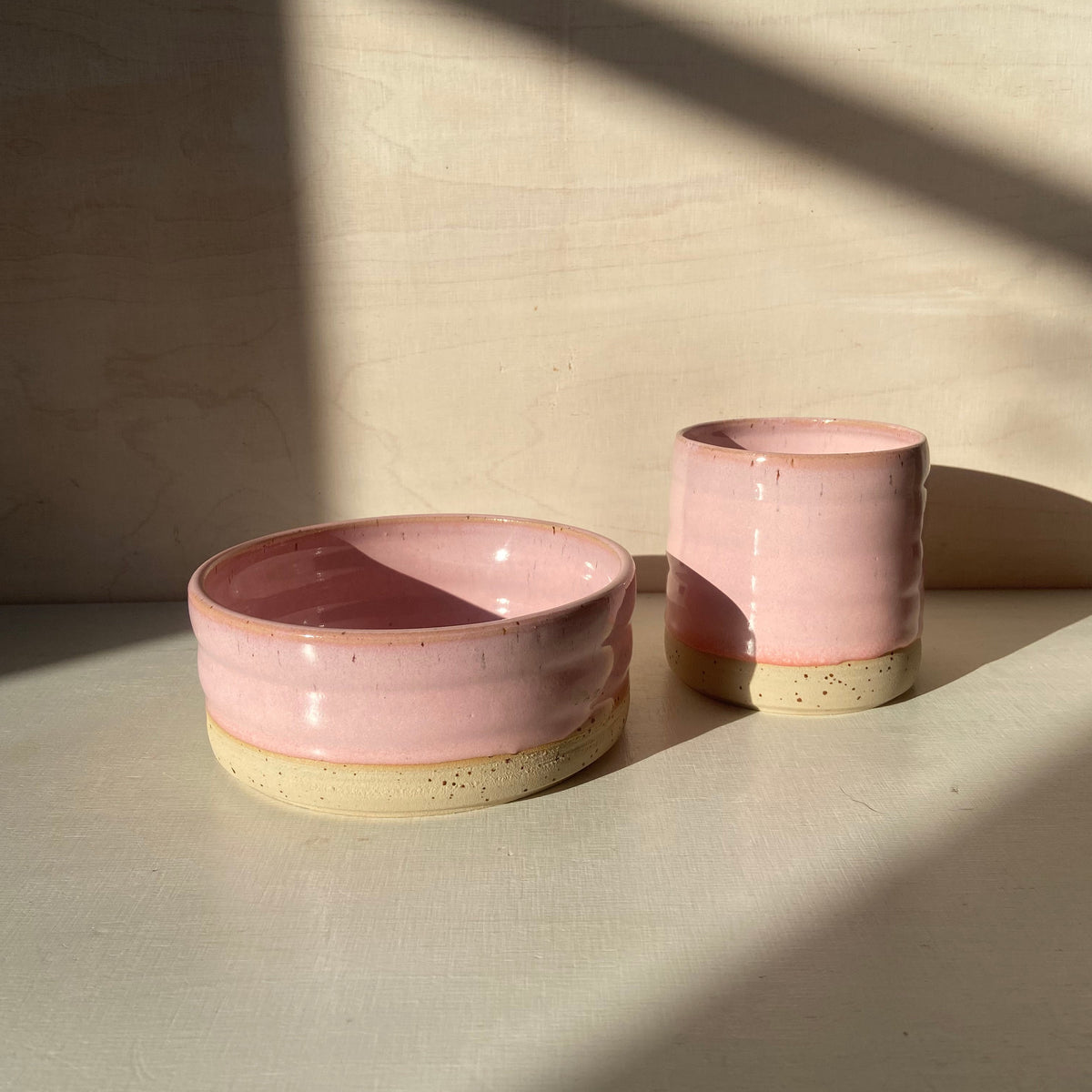 Strawberry Hug Schale medium – Rosa Keramik, Bowl / Napf, handmade