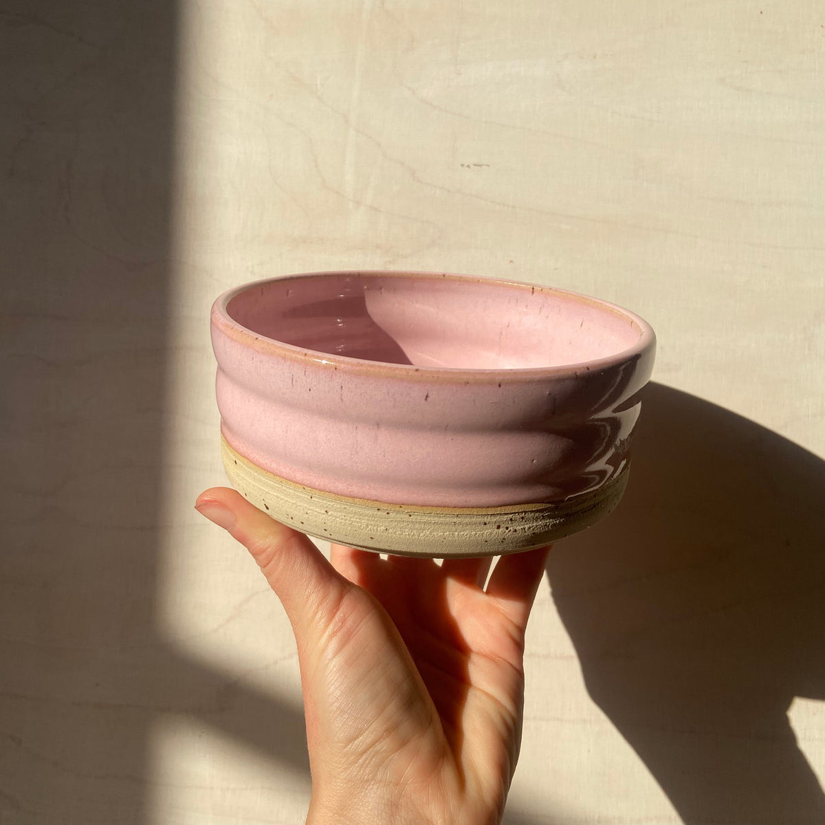 Strawberry Hug Schale medium – Rosa Keramik, Bowl / Napf, handmade
