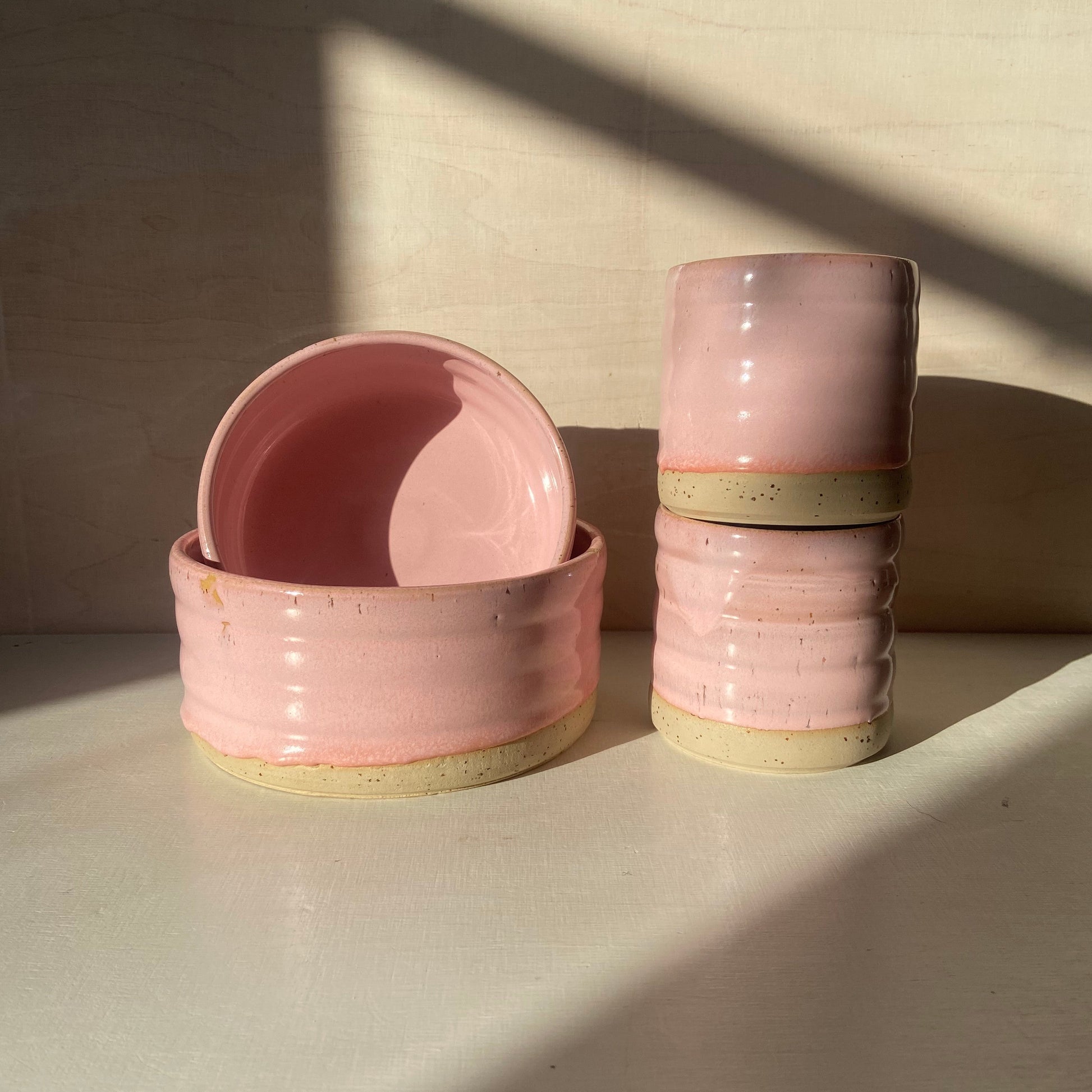 Strawberry Napf Set mit Becher Keramik Studio Moki