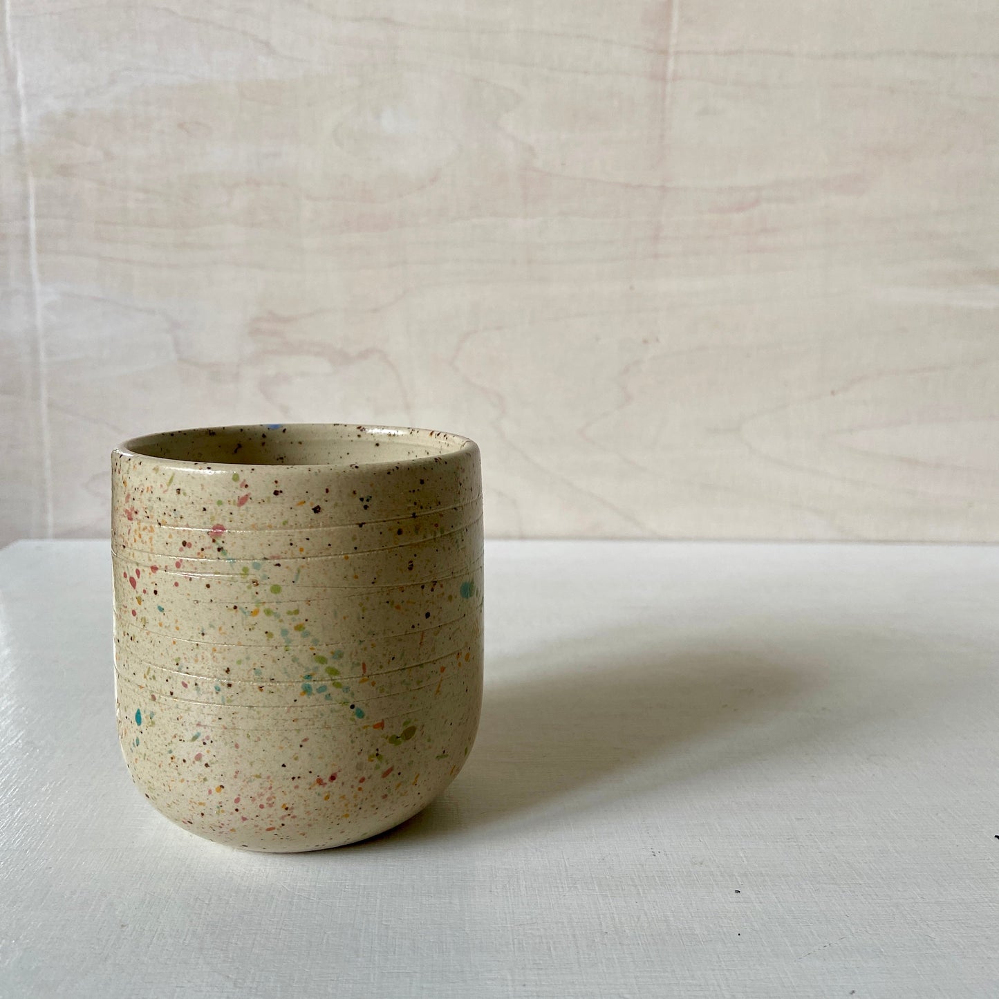 Streusel Becher Kaffee Studio Moki Keramik Handgefertigt.