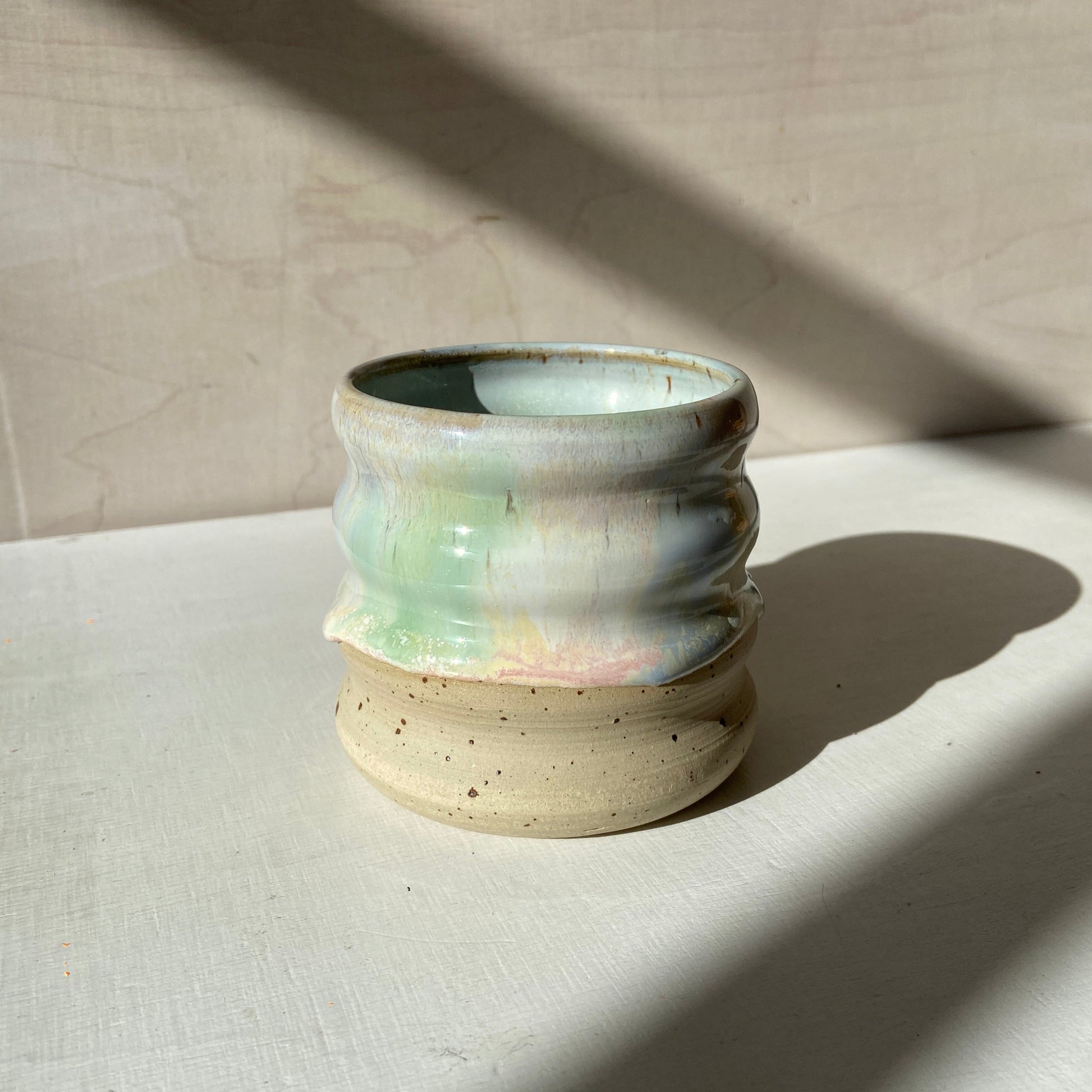 Studio Moki Unicorn Wavie Keramik Becher pastell rosa grün blau online kaufen