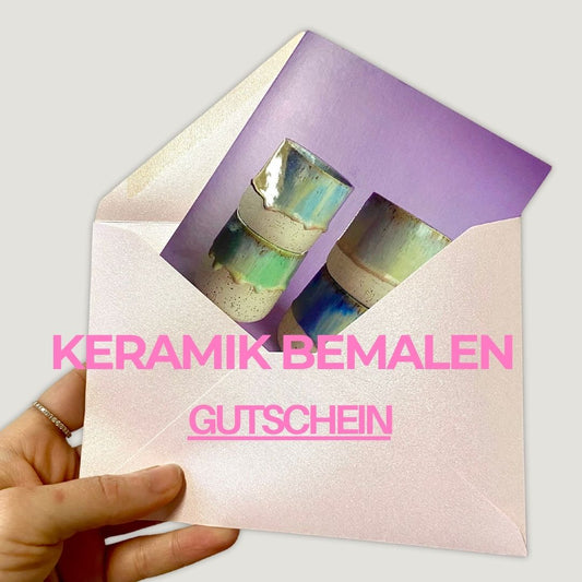 Gutschein Keramik bemalen