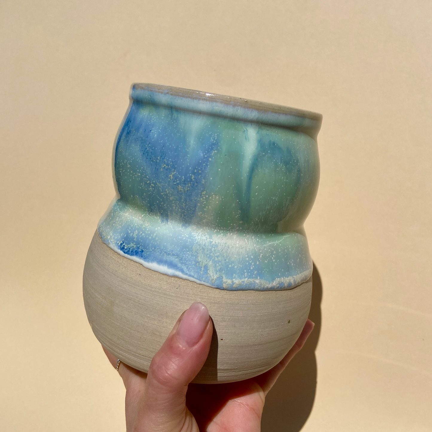 Wave Ocean Vase Studio Moki unikat