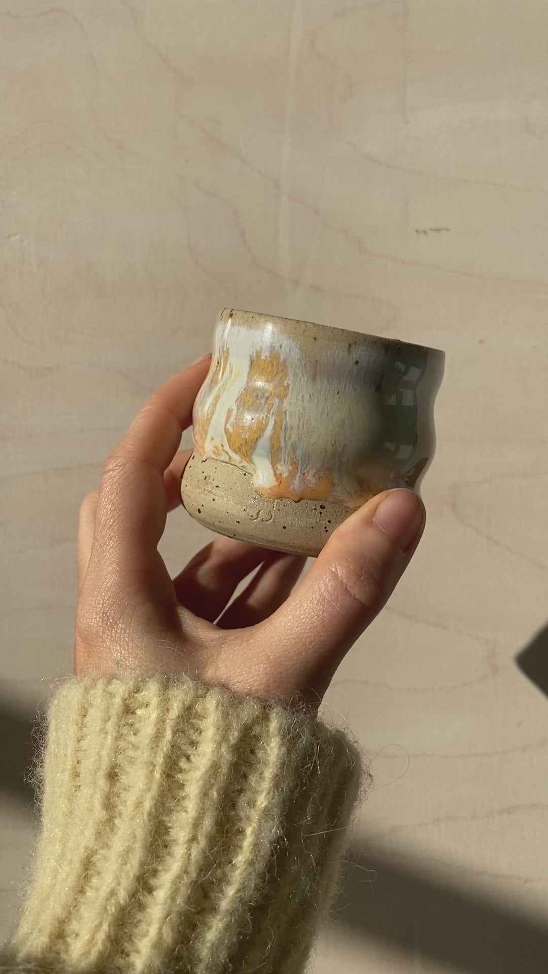 Peachy Wavie Espresso Becher 