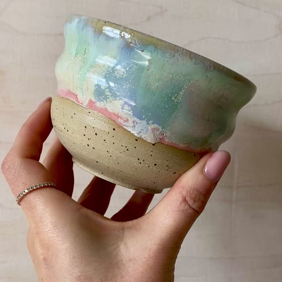 Unicorn Matcha Keramik Schale handgefertigt Studio Moki