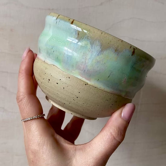 William Matcha Keramik Schale handgefertigt Studio Moki