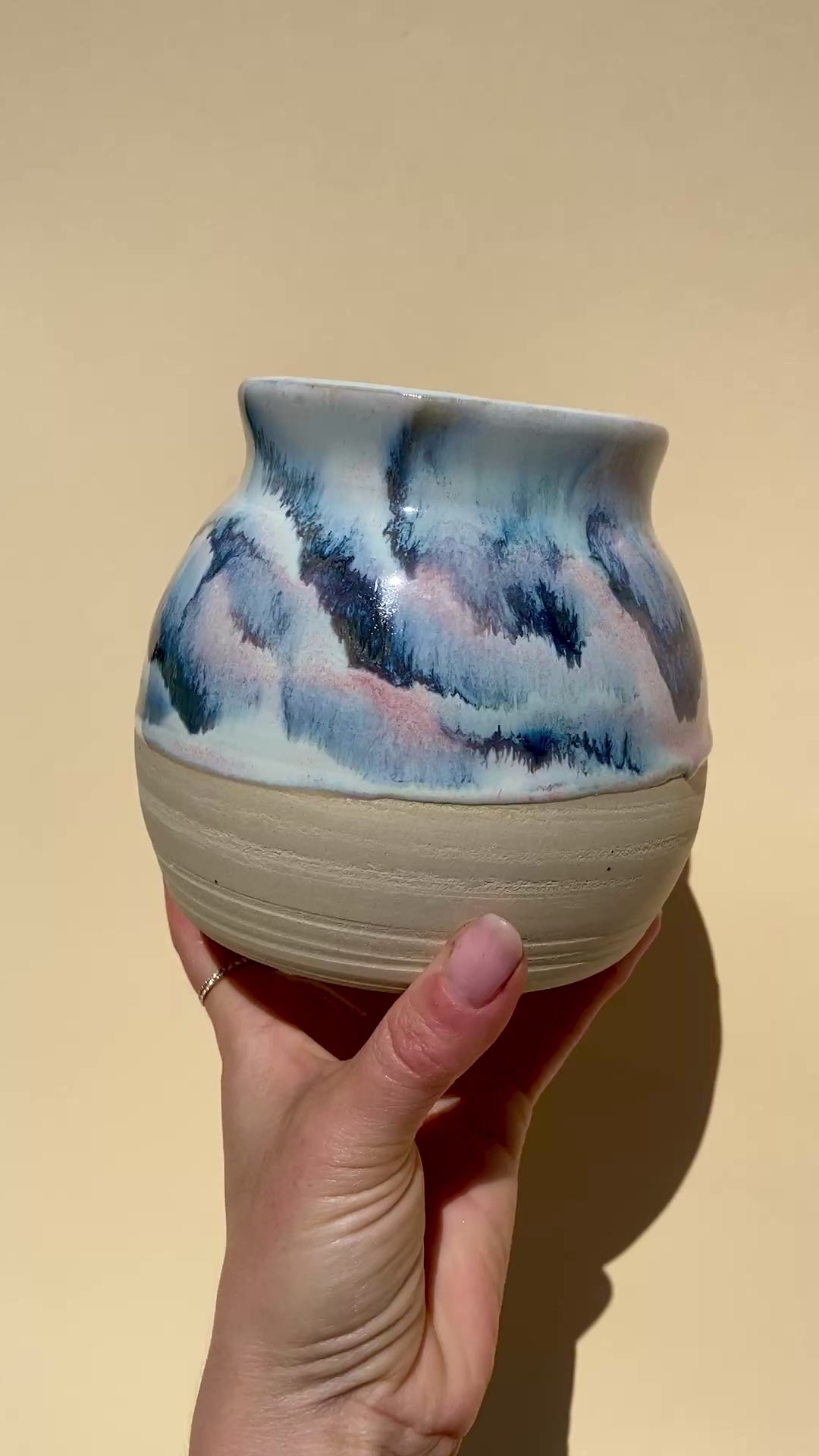 Vase Arktis Studio Moki unikat.