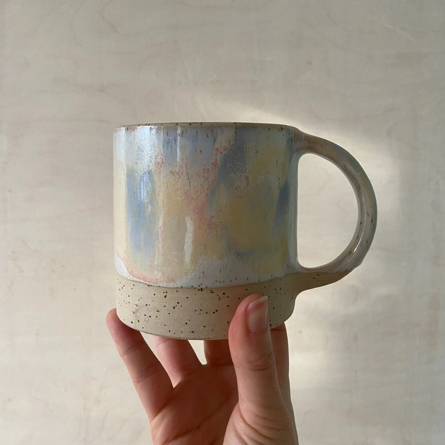 B Ware Keramik Henkeltasse Sunset Krumme Gurke